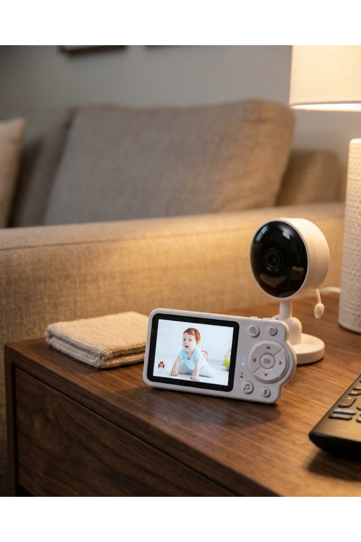 WiFi Gerektirmeyen Dijital Şifrelemeli Bebek Monitörü