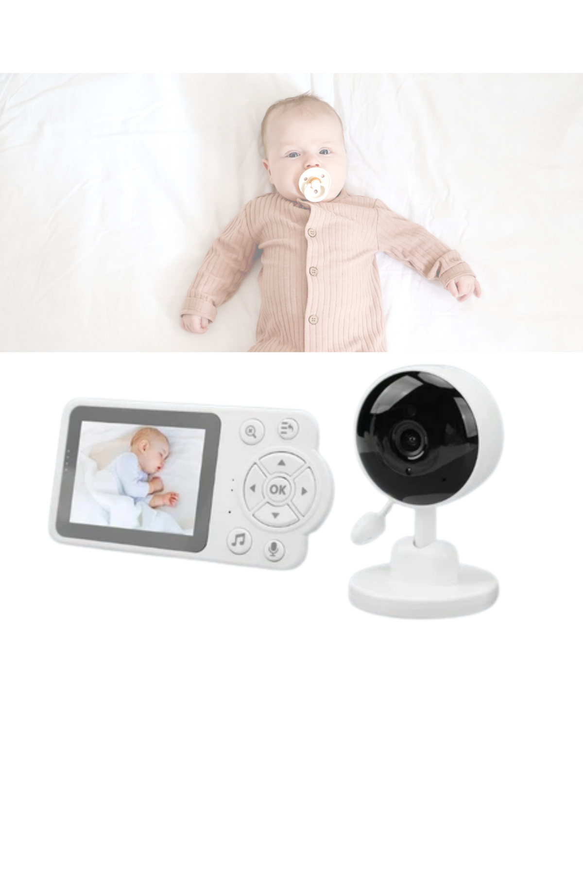 WiFi Gerektirmeyen Dijital Şifrelemeli Bebek Monitörü