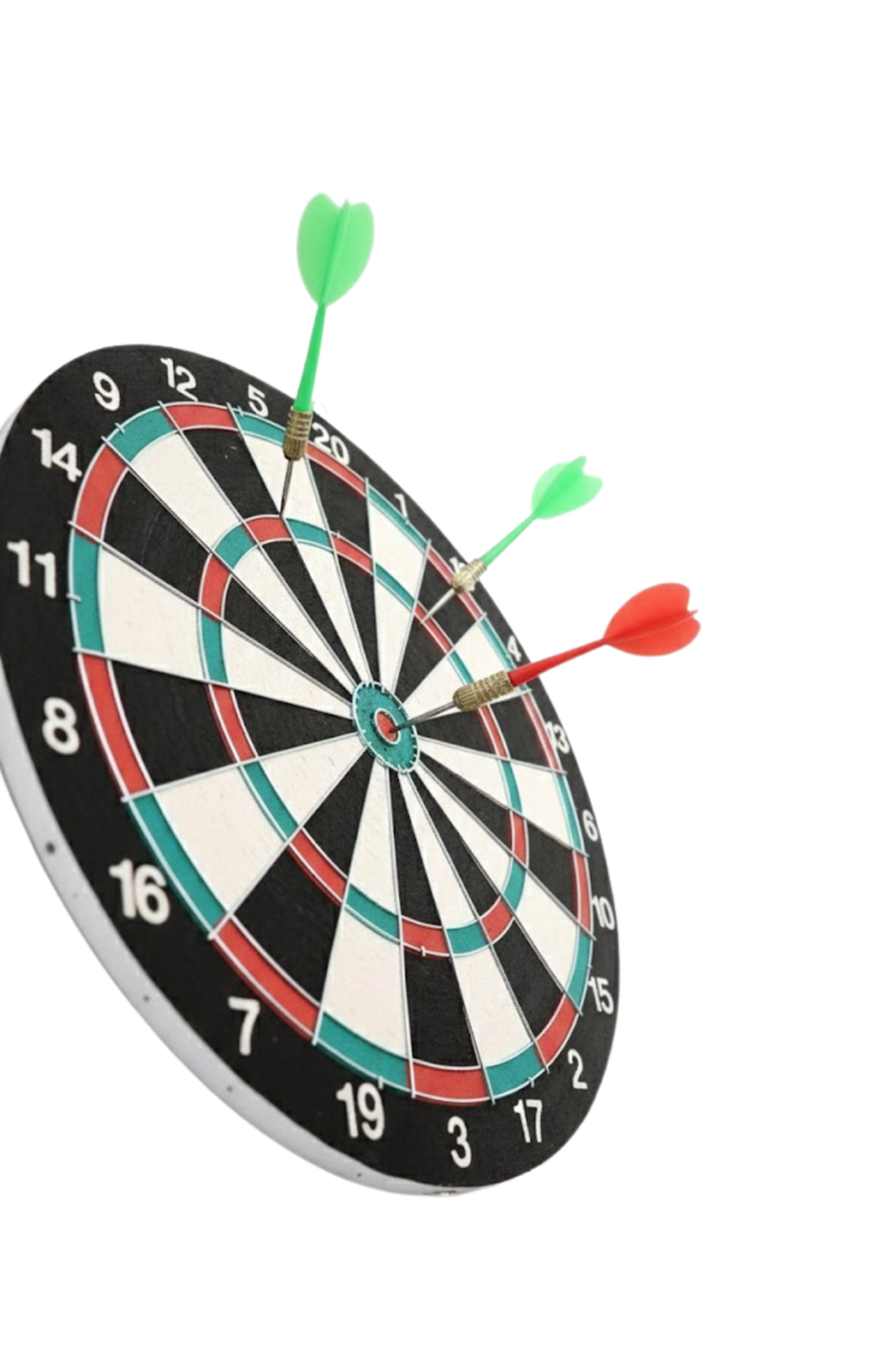 Ev ve Ofis İçin 17 İnç Dart Tahtası Seti 4 Adet Dart Oku Dahil