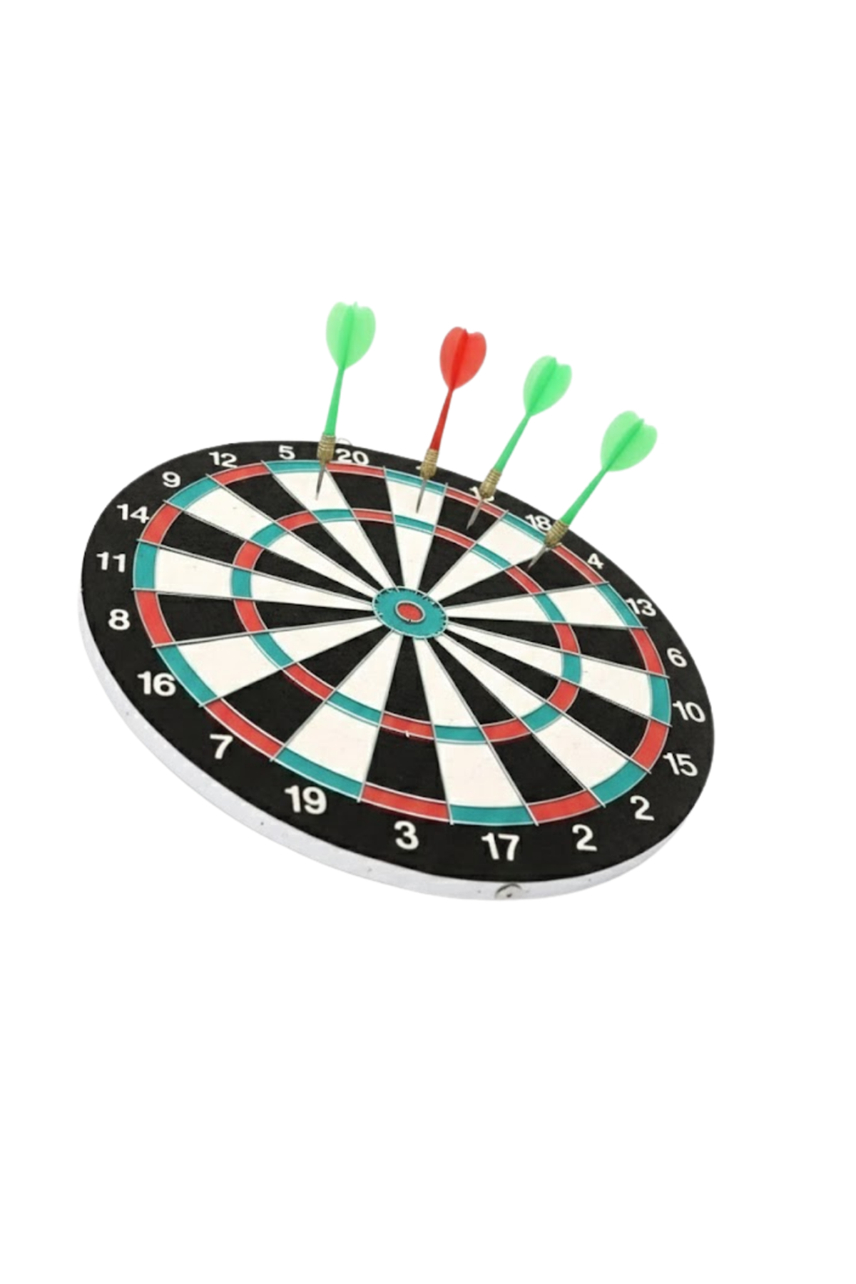 17 İnç Dart Tahtası Şık Tasarım Dayanıklı Yapı ve Dart Oku Hediyeli