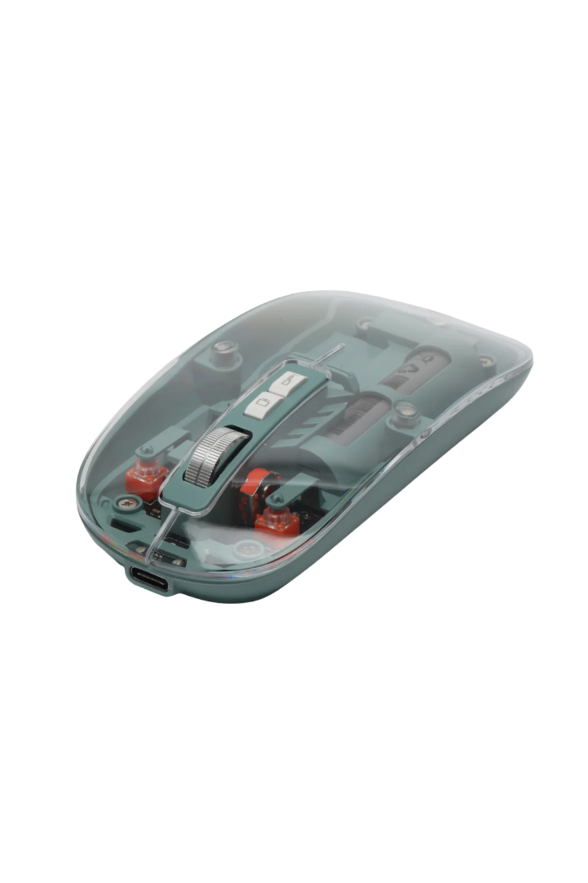 Çift Mod Bağlantılı Kablosuz Mouse Bluetooth ve USB Alıcılı