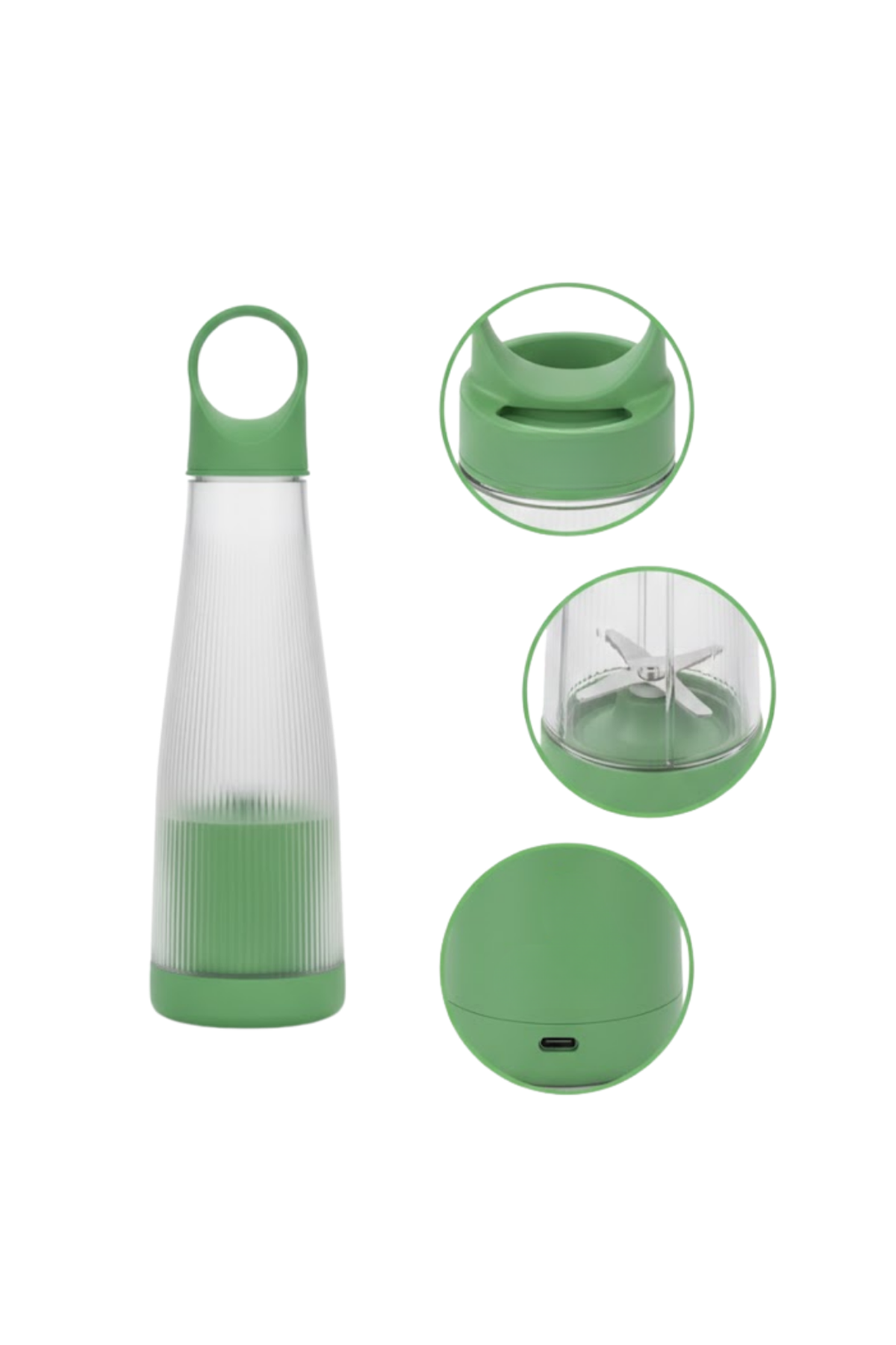 Sağlıklı İçecekler İçin Kompakt USB Şarjlı Blender