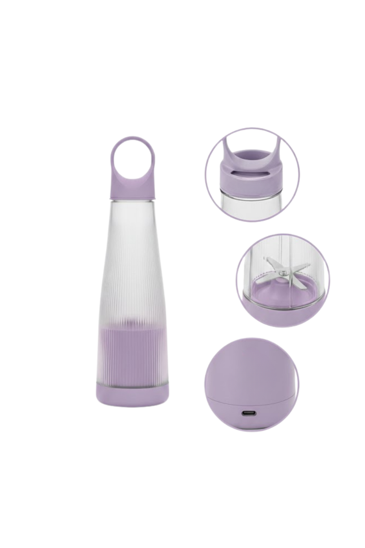 Pratik Kullanımlı USB Şarjlı Meyve ve Smoothie Blender