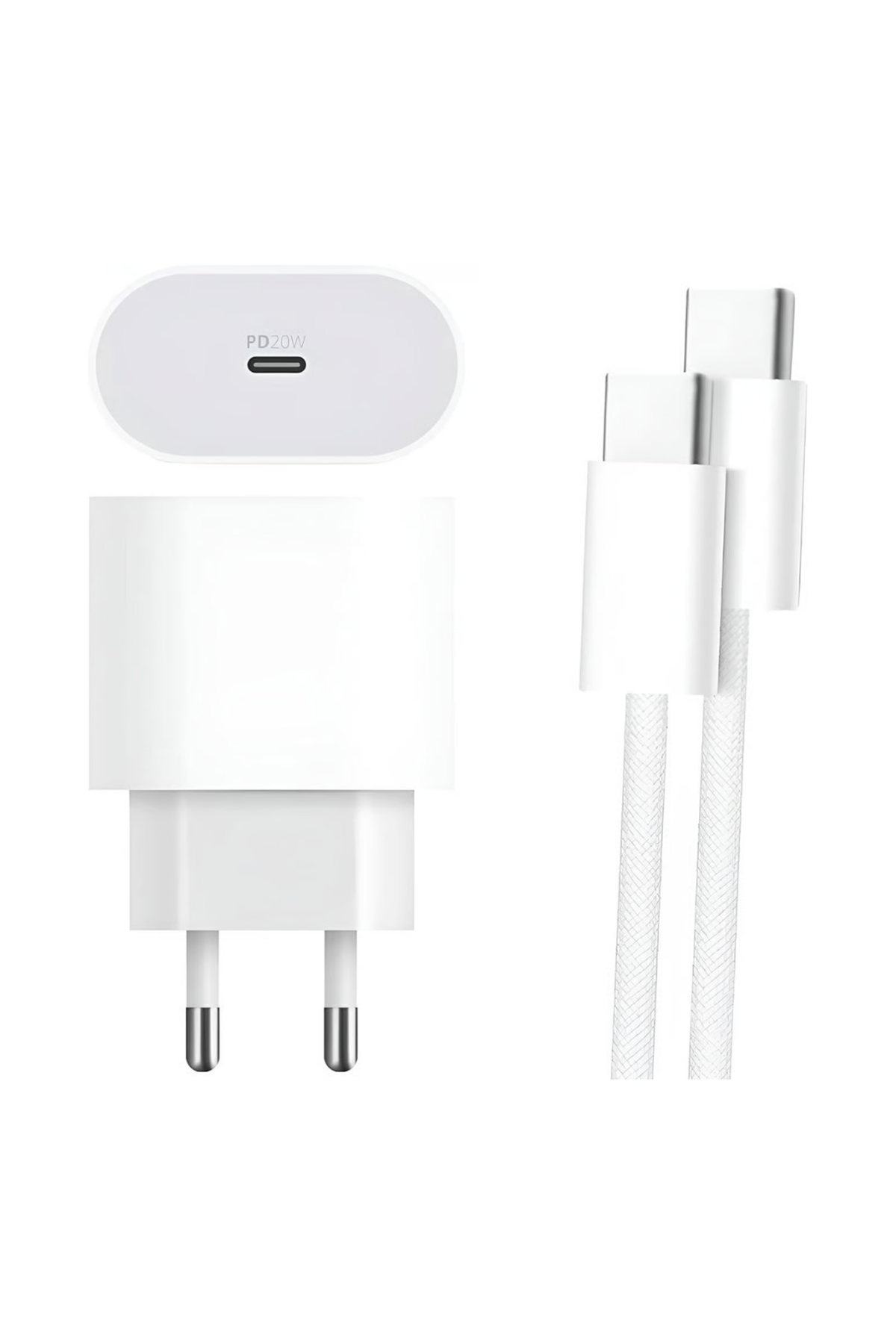 Yüksek Güçlü 35W Type-C Hızlı Şarj Adaptör Seti