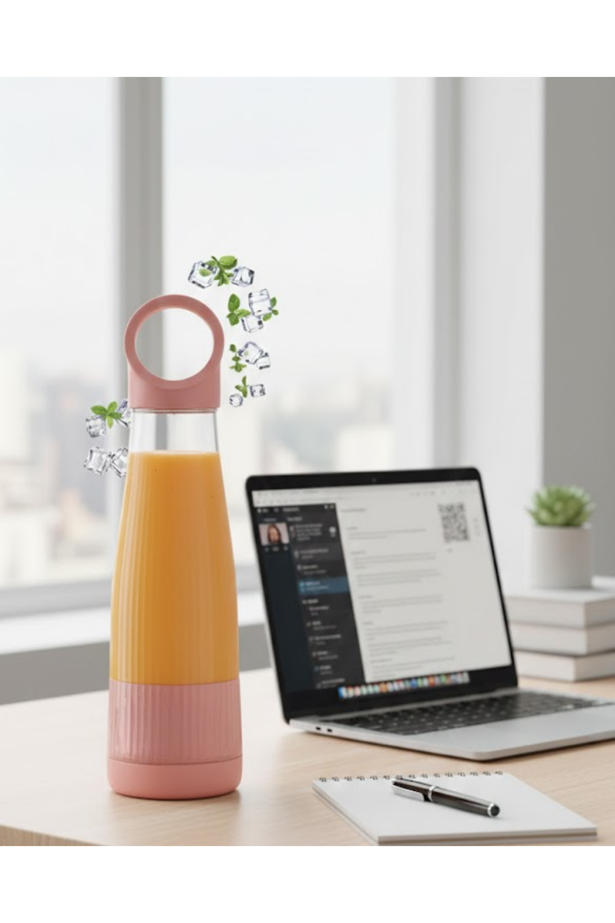 Ev Ofis ve Seyahat İçin Taşınabilir Smoothie Blender