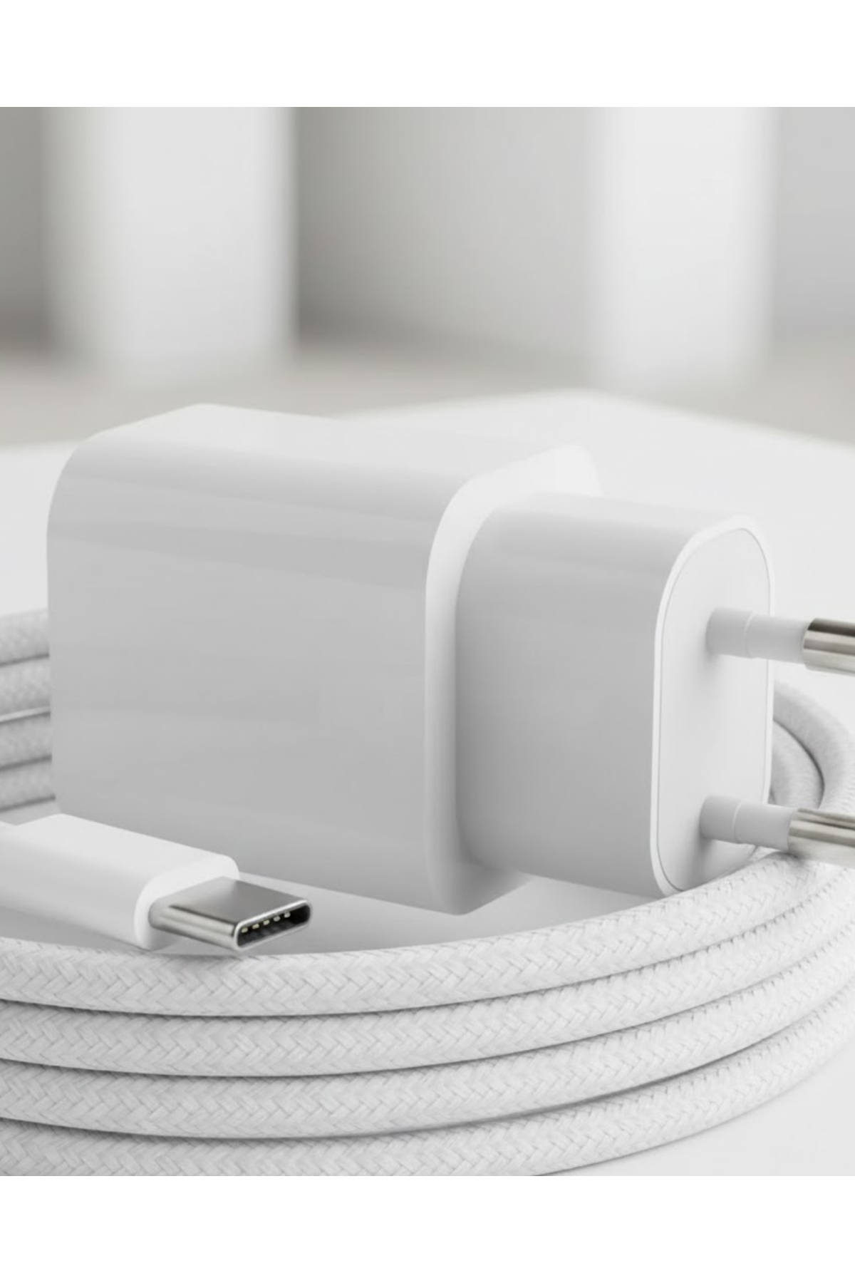 35W USB-C Hızlı Şarj Adaptörü Type-C to C Kablo Seti