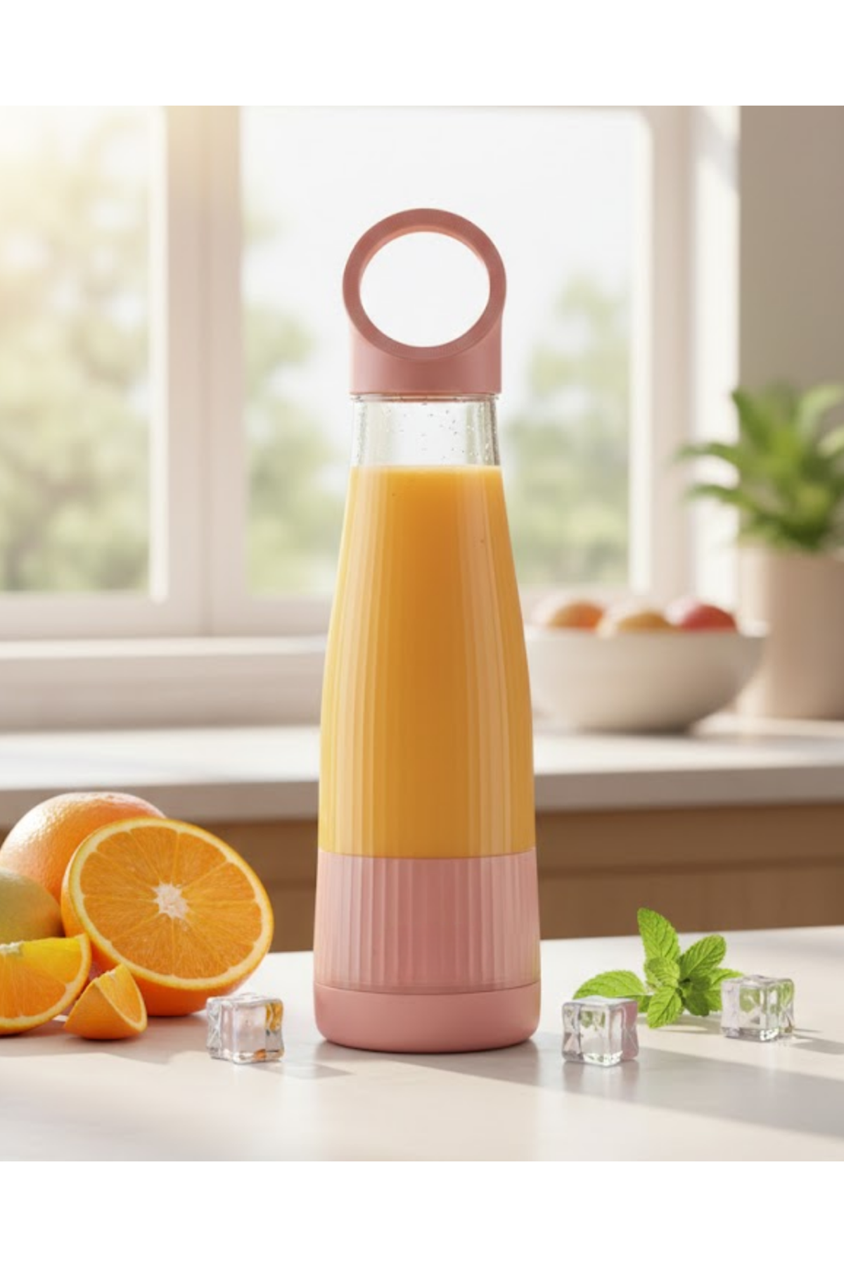 Taşınabilir Smoothie Blender 400 ml USB Şarjlı