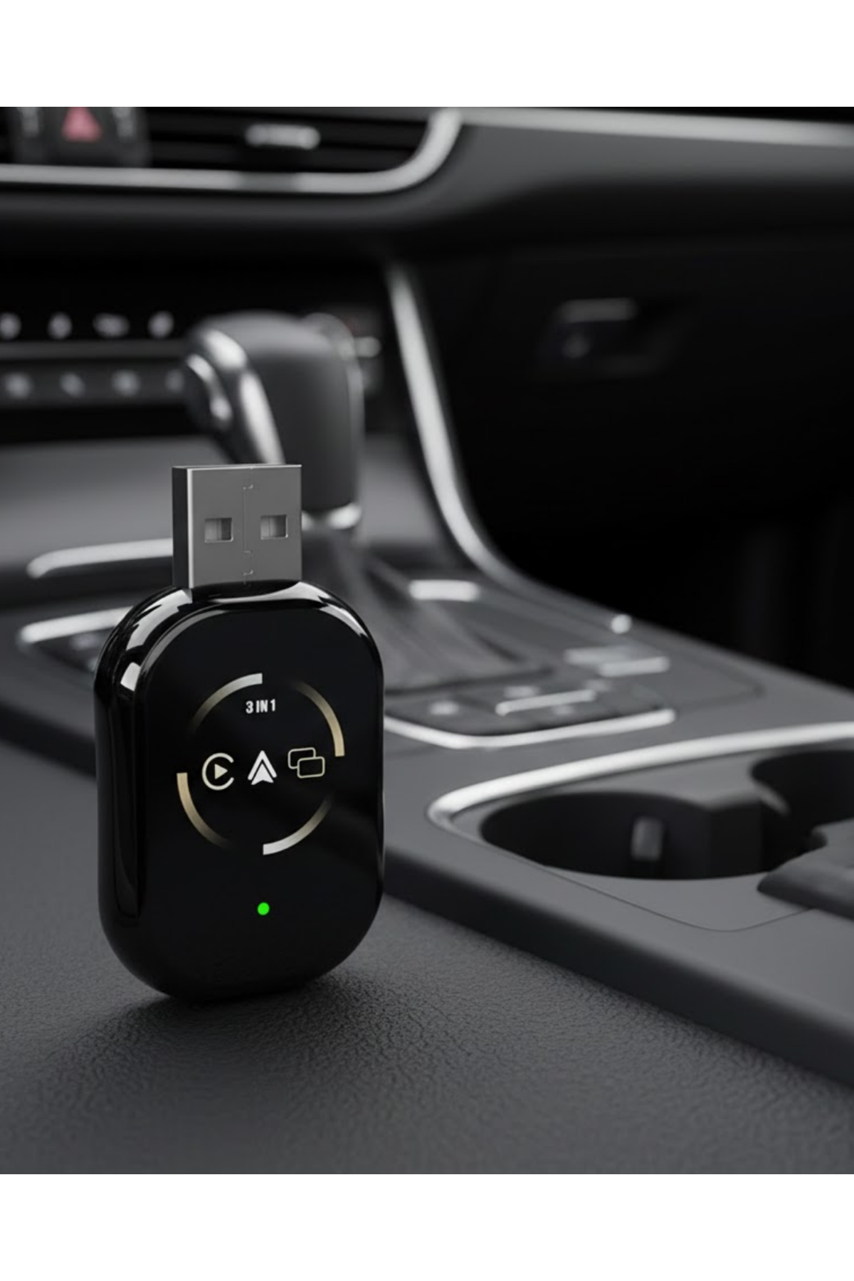 CarPlay Destekli Araçlar İçin Kablosuz Android Auto Dönüştürücü