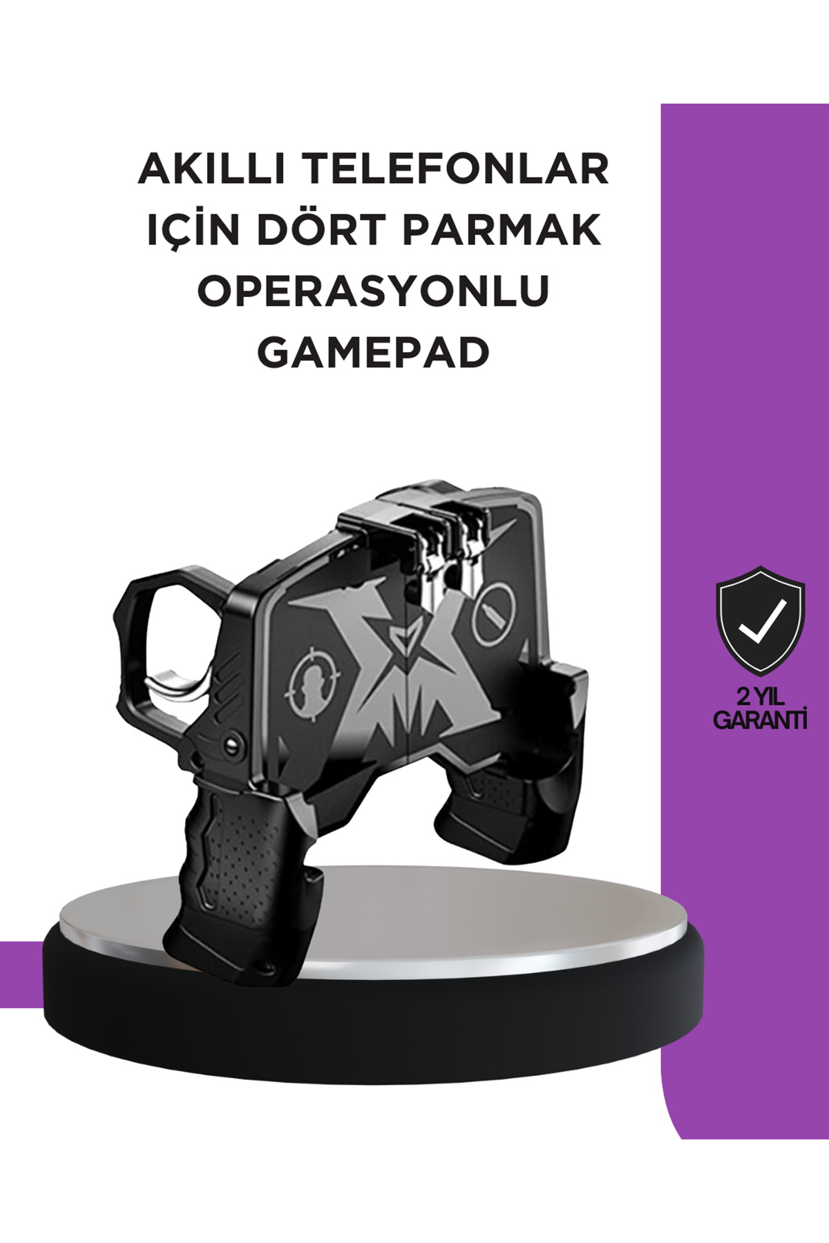 Tetikli Mobil Gamepad Ergonomik Kavramalı Oyun Aparatı