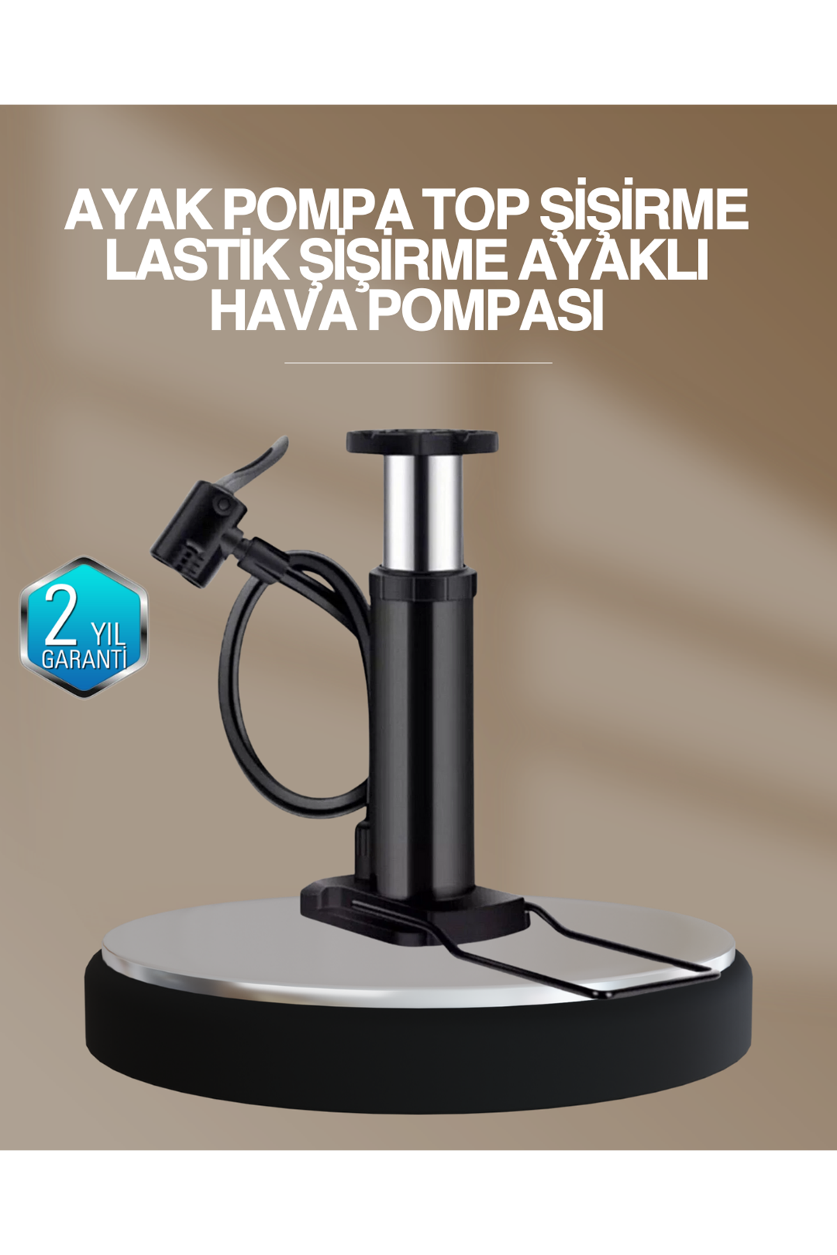 Extra Güçlü Ayak Pompası Otomobil Motosiklet Bisiklet Uyumlu