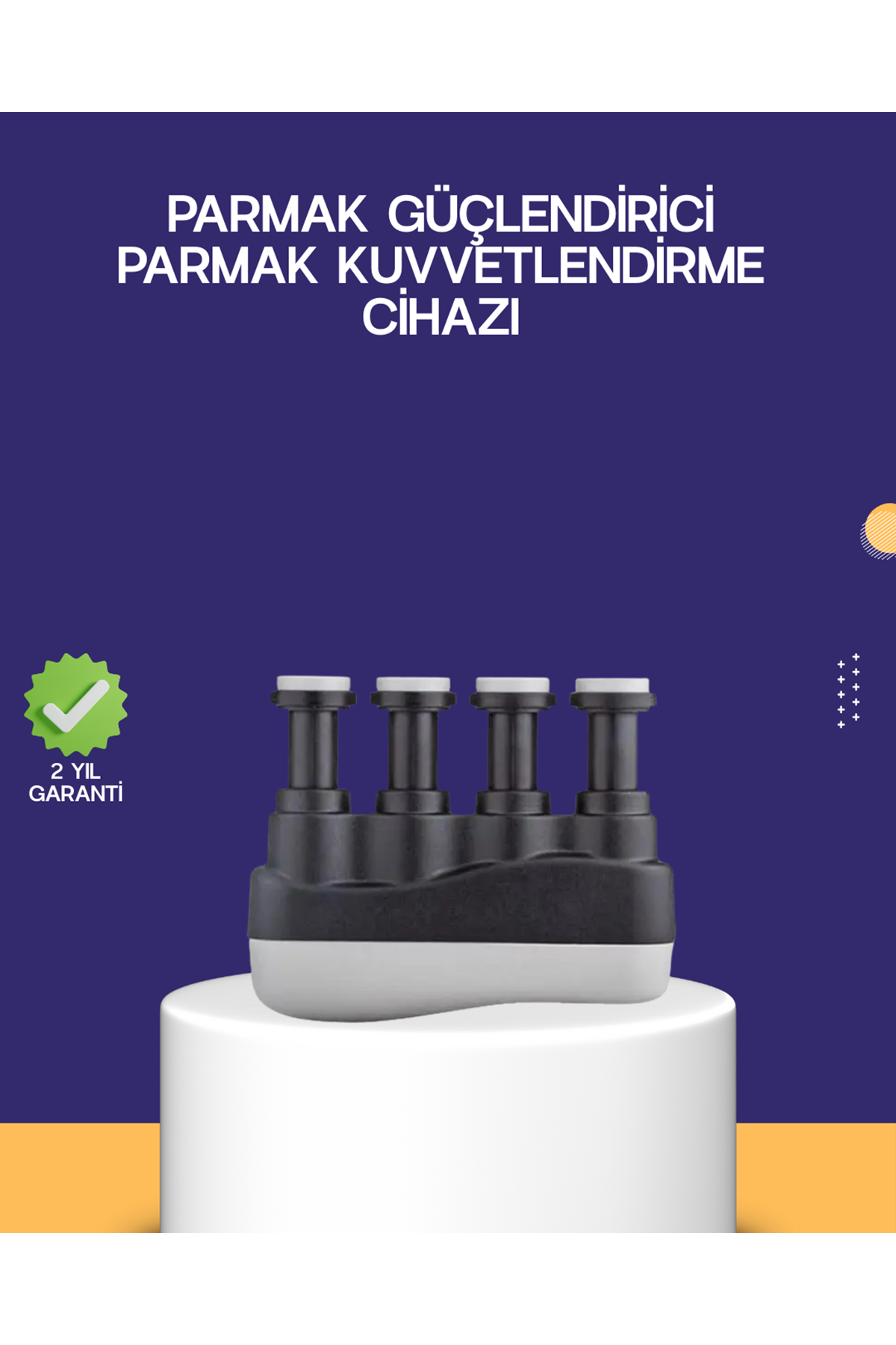 Parmak Güçlendirme Egzersiz Aleti Ayarlanabilir Direnç