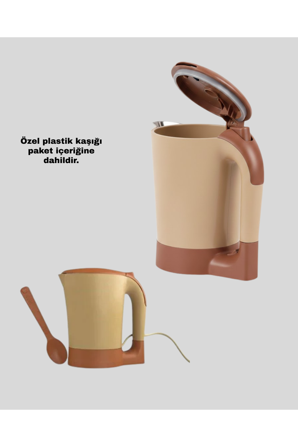 Kettle Özellikli Türk Kahvesi Makinesi Taşınabilir Mini Tasarım