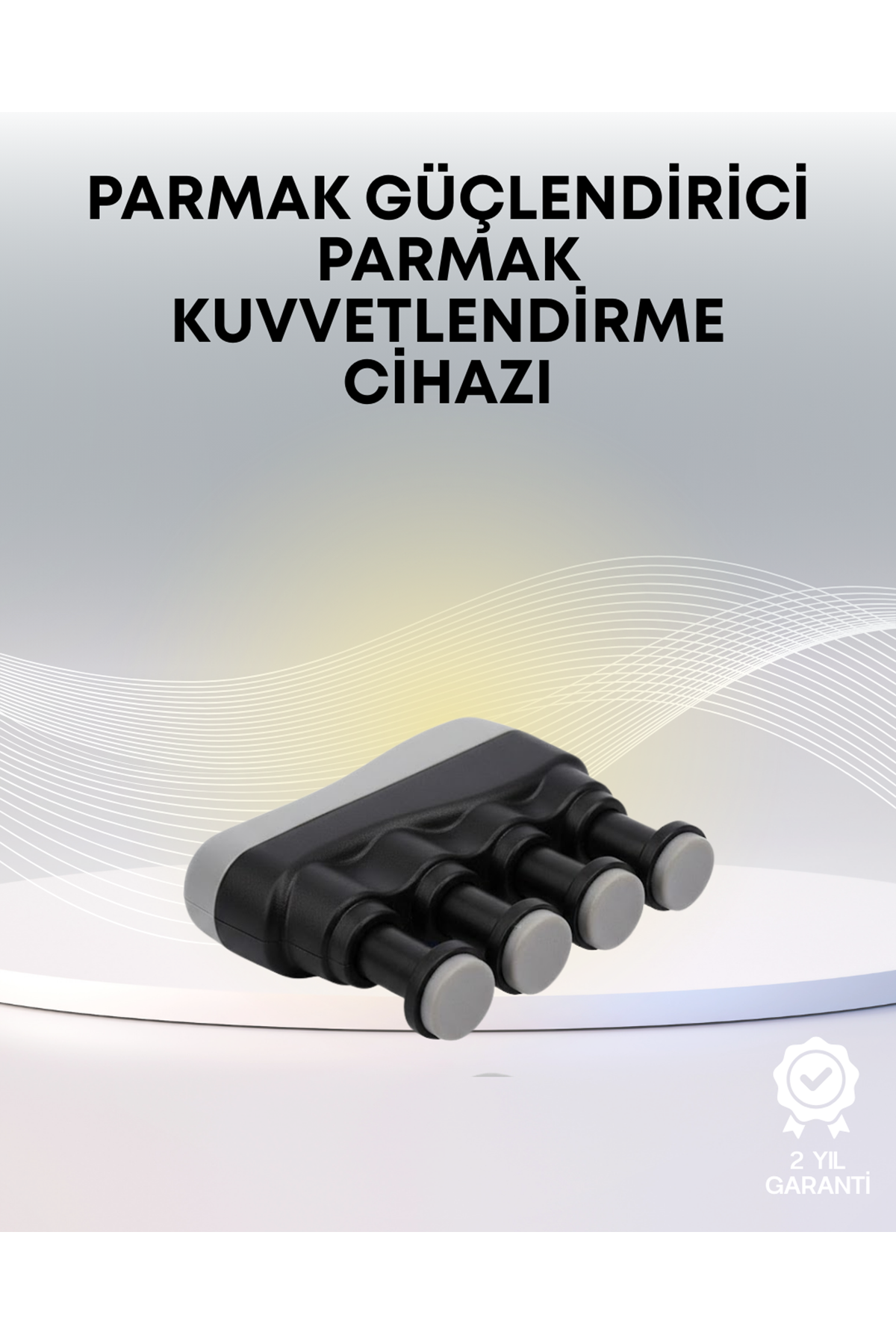Ergonomik Parmak Egzersiz Aleti El ve Bilek Güçlendirici