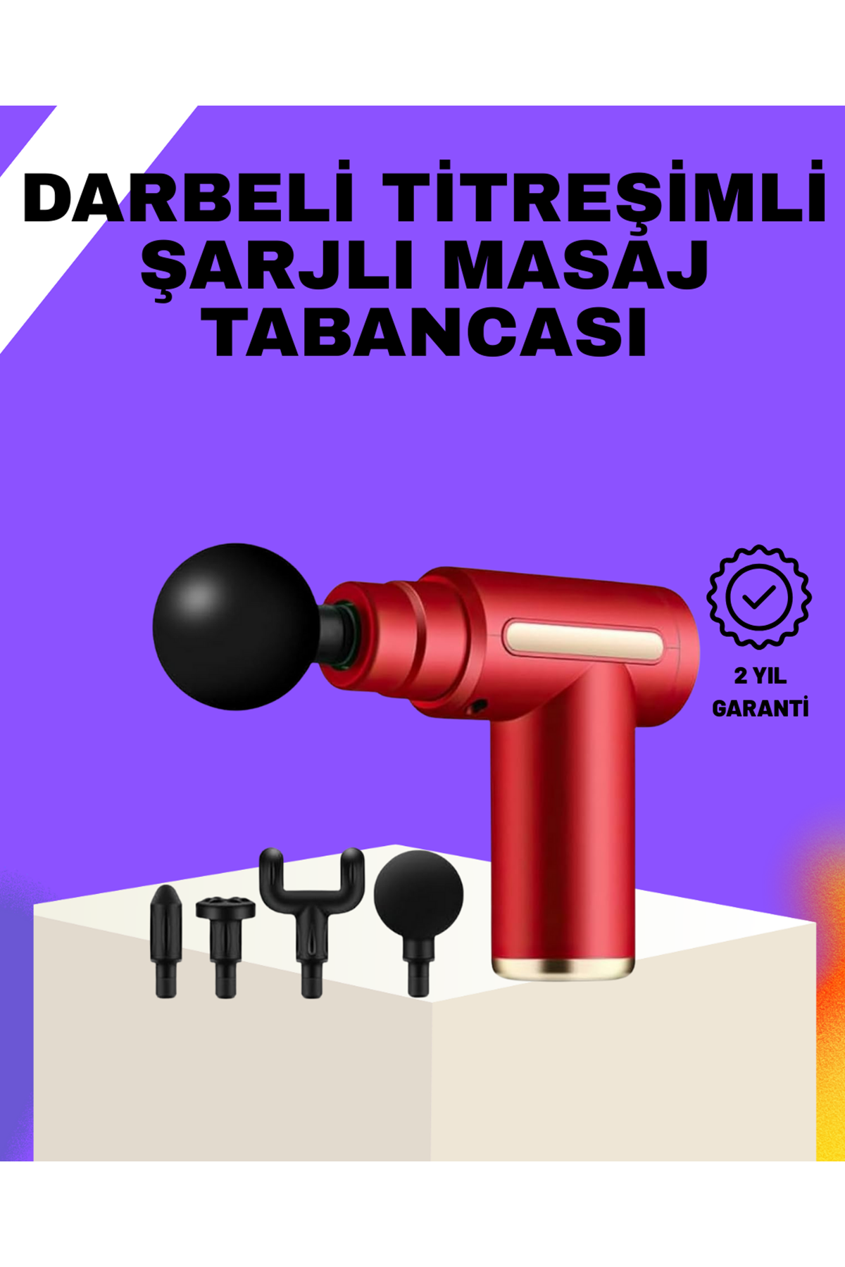 Şarjlı Masaj Tabancası Spor Sonrası Kas Rahatlatma İçin