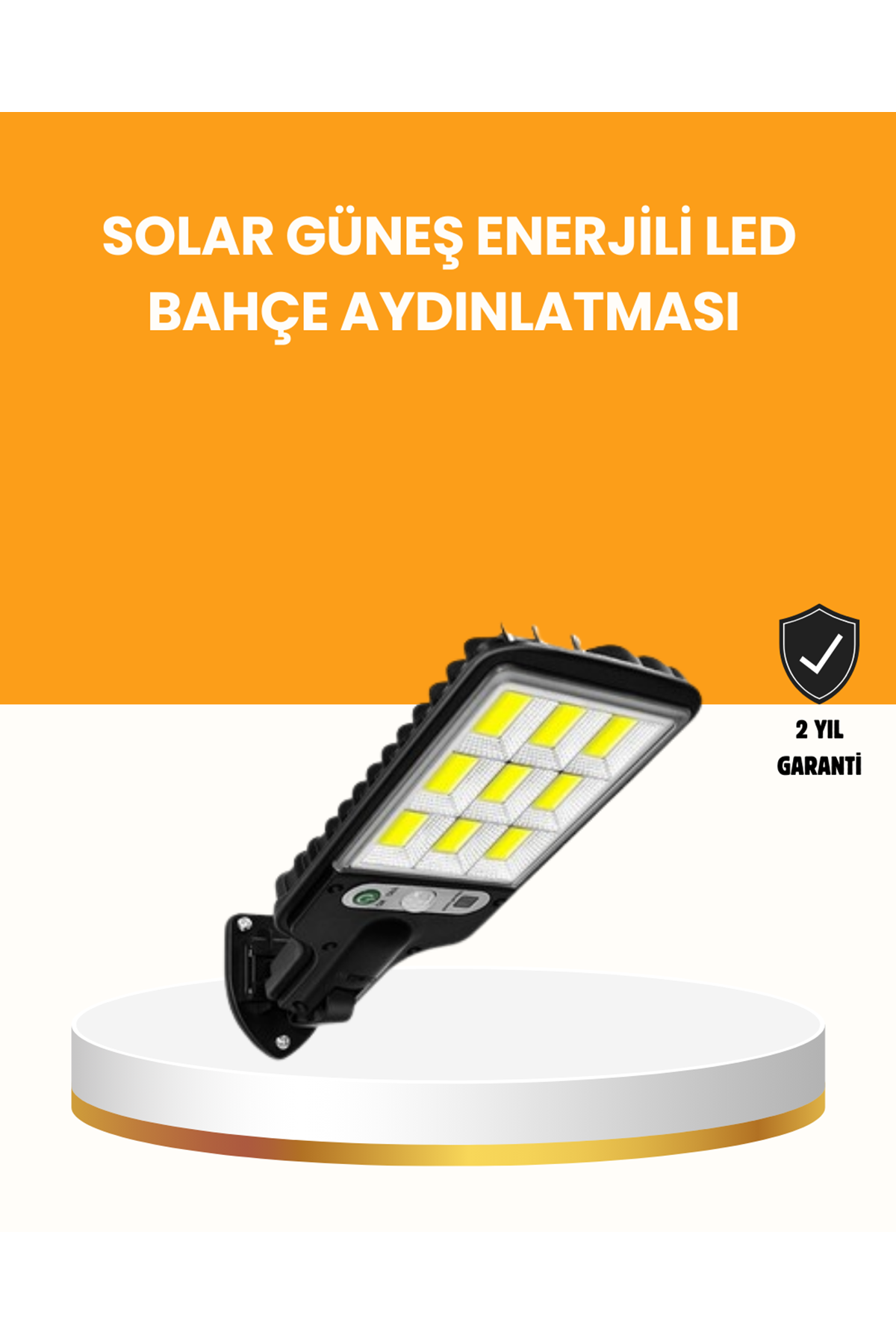 Sensörlü Sokak Tipi Lamba Günlük Kullanım İçin İdeal