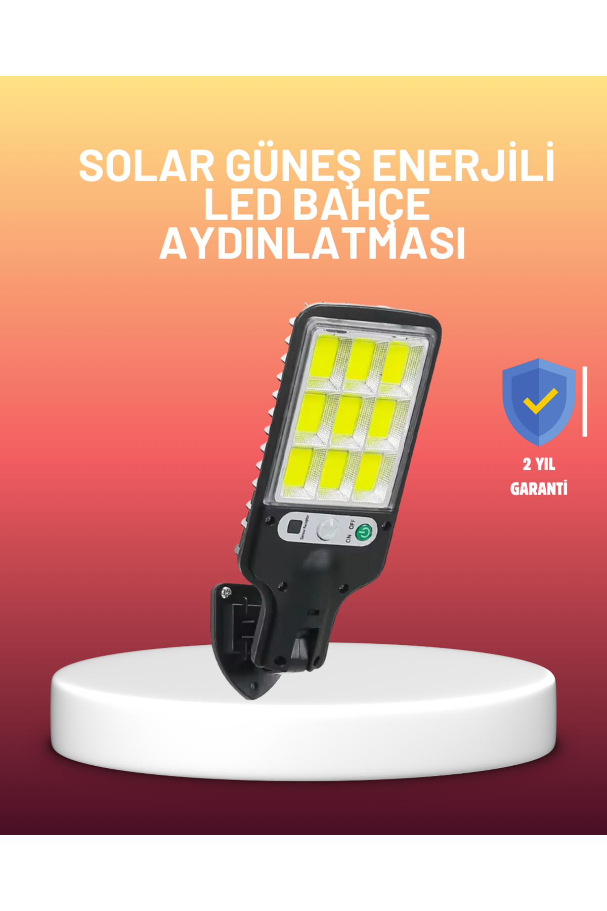 Sensörlü Bahçe ve Duvar Lambası Zahmetsiz Çözüm