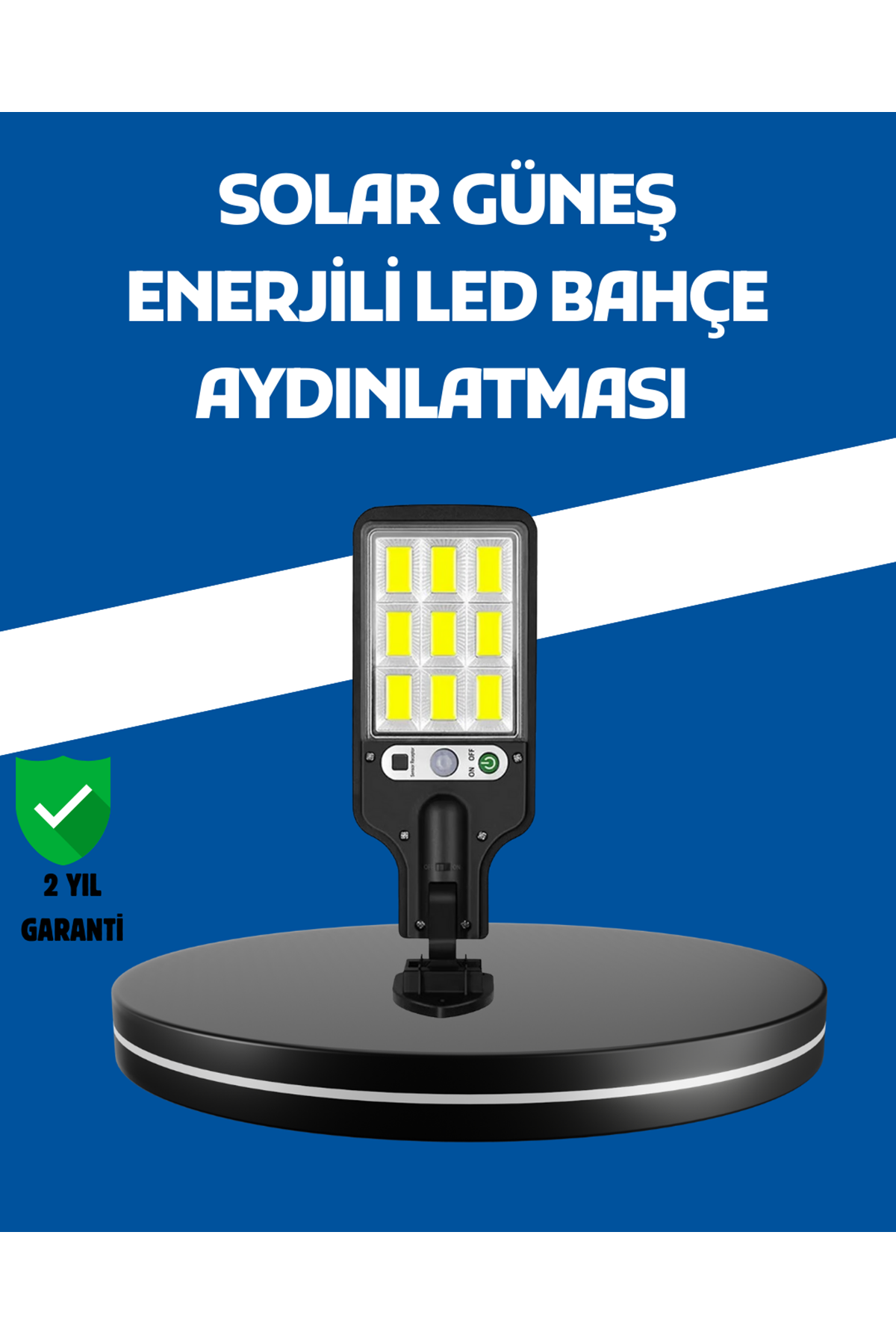 Hareket Algılamalı Dış Mekan Lamba Konforlu Aydınlatma