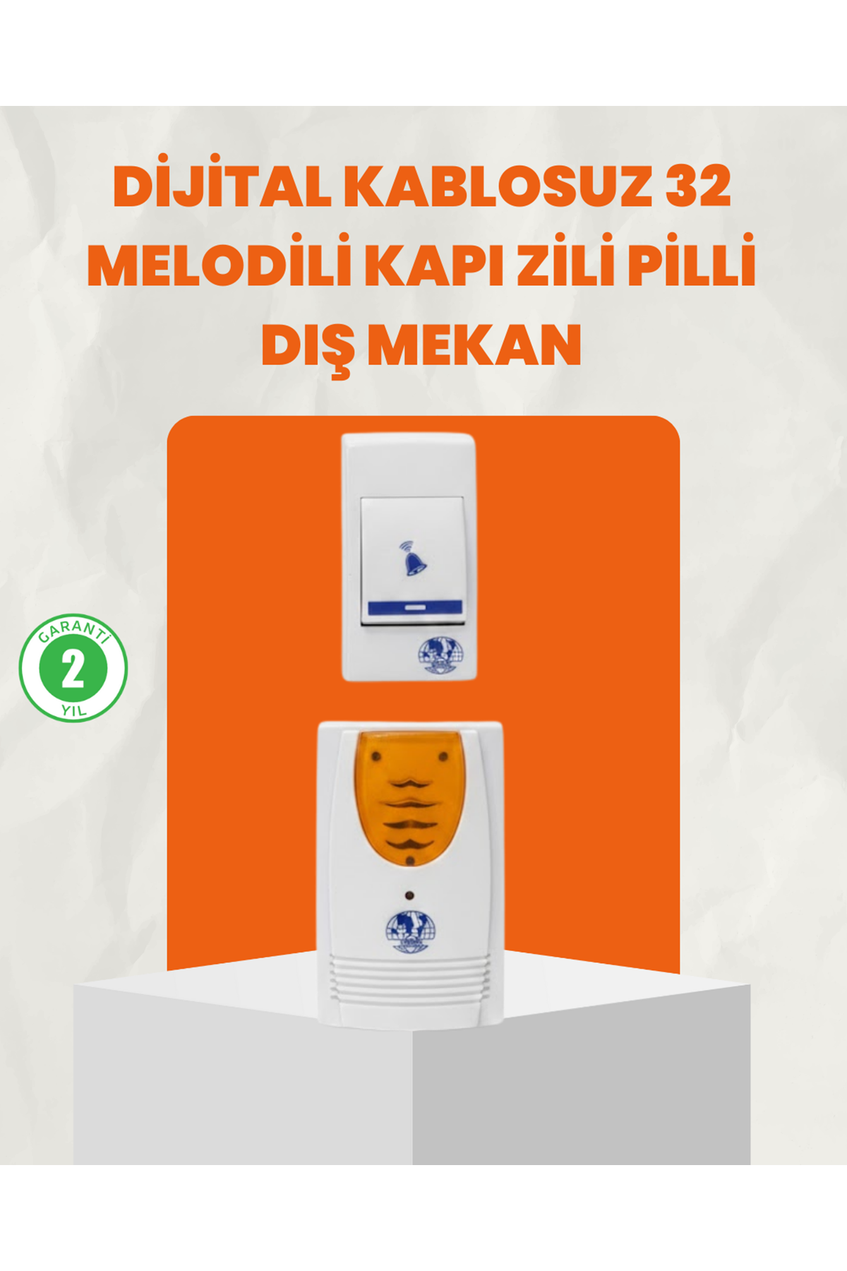 Kablosuz Kapı Zili Ev ve Ofis İçin Konforlu Çözüm