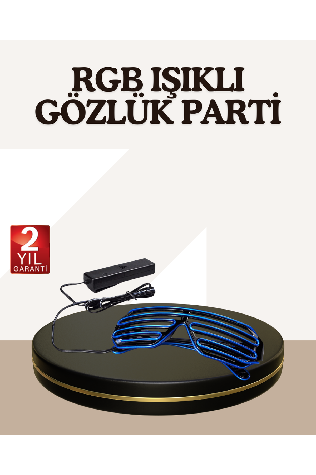 Gece Eğlenceleri İçin LED Işıklı Gözlük