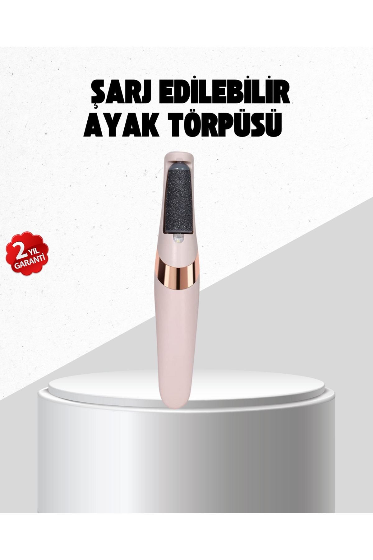 USB Şarjlı Ayak Törpüsü Nasır Temizleyici Elektrikli