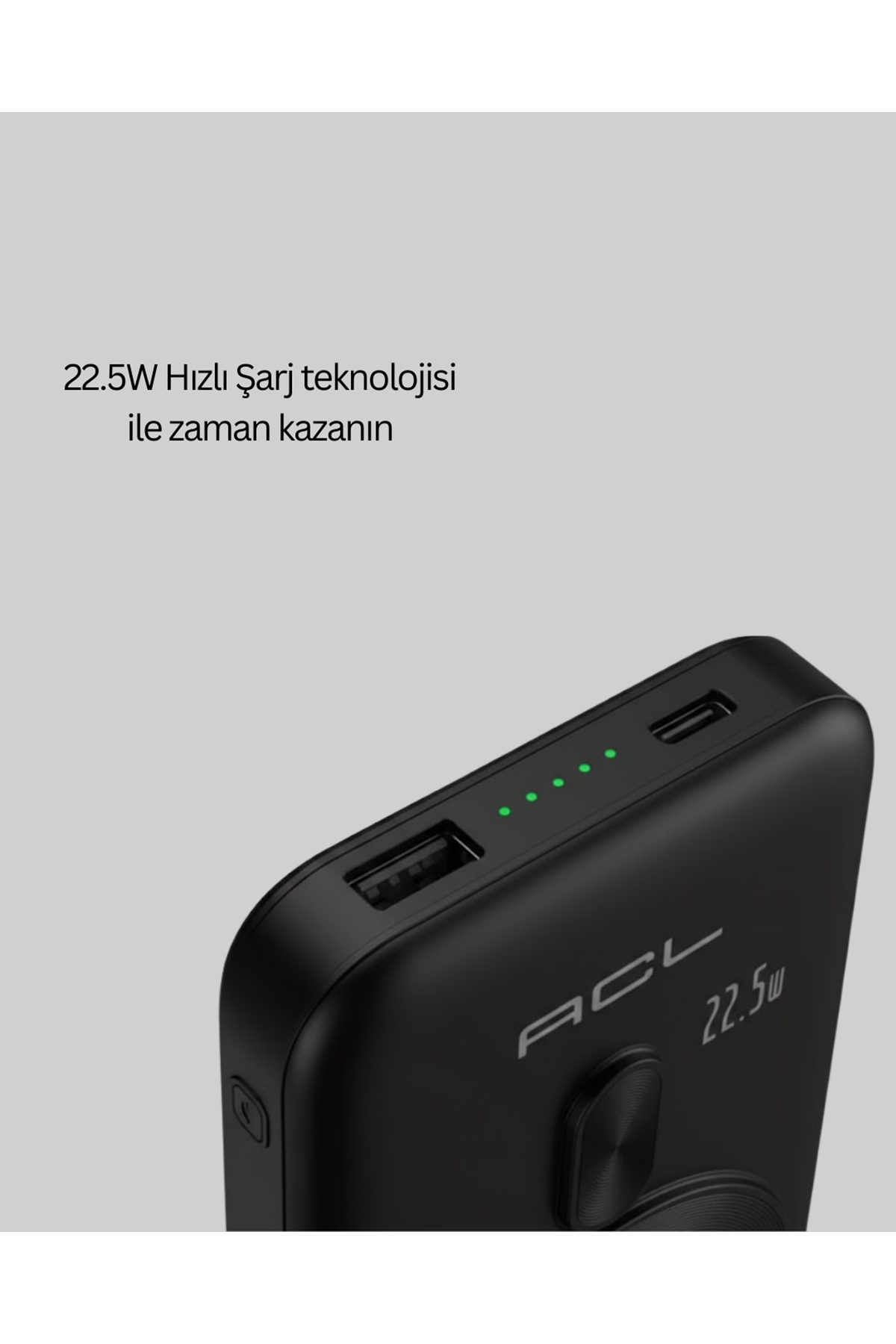 MagSafe Uyumlu Kablosuz Powerbank Taşınabilir Hızlı Şarj