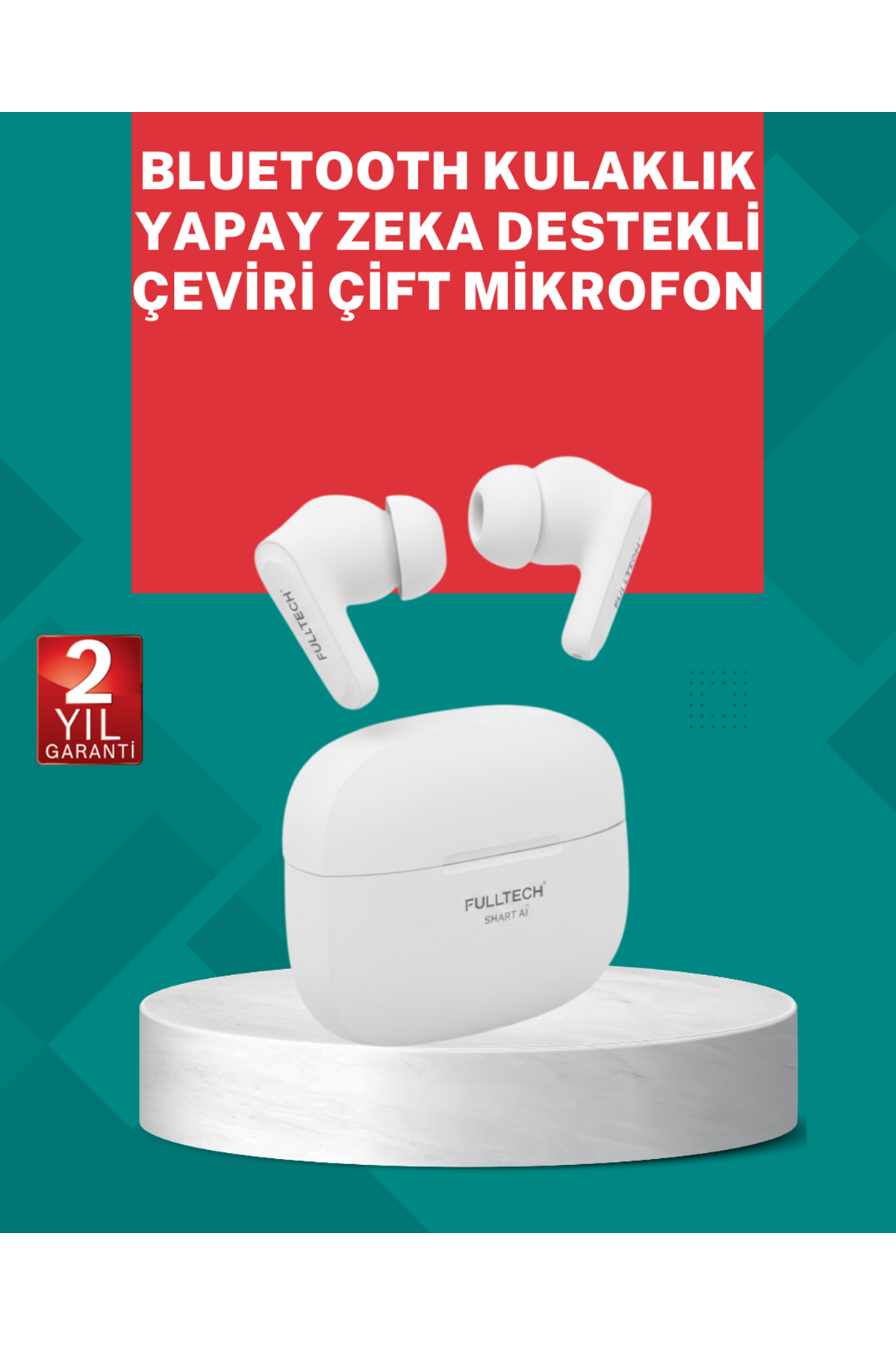 Yabancı Diller İçin Anında Çeviri Yapan Bluetooth Kulaklık