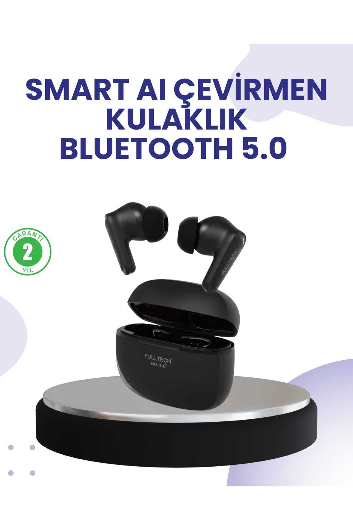 Çift Mikrofonlu Kablosuz Kulaklık ANC ENC ve Oyun Modlu