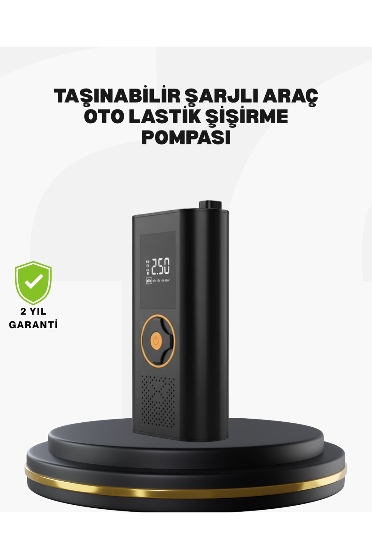 Taşınabilir Dijital Lastik Şişirme Cihazı Güvenli ve Pratik Kullanım