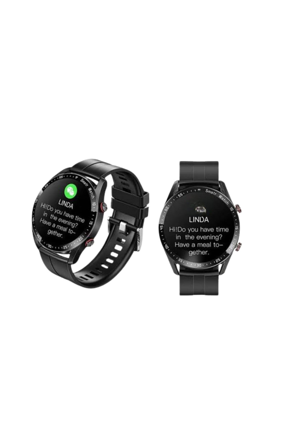 Akıllı Saat Yeni Model Sesli Asistan Bildirim Görme Bluetooth Bağlantılı Müzik Dinleme