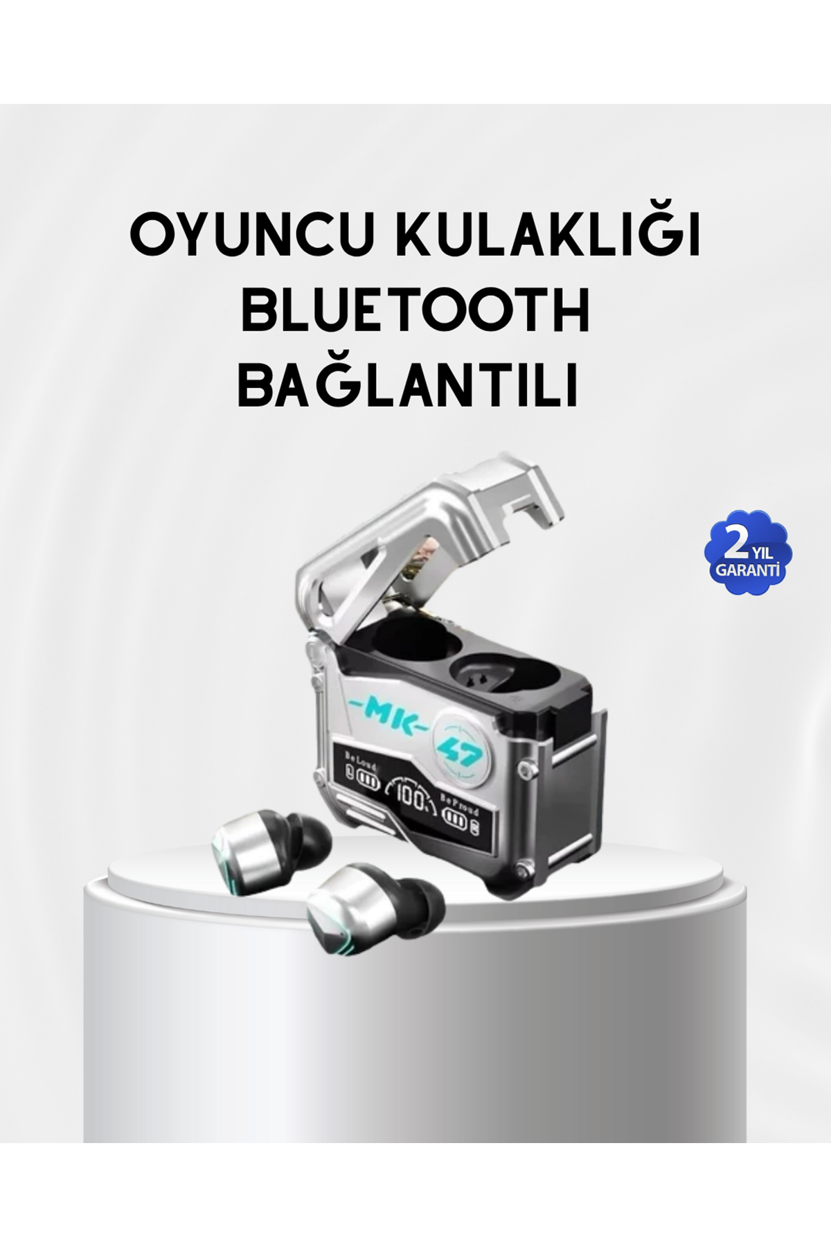 Powerbank Özellikli Bluetooth Kulaklık – Ergonomik, Suya Dayanıklı