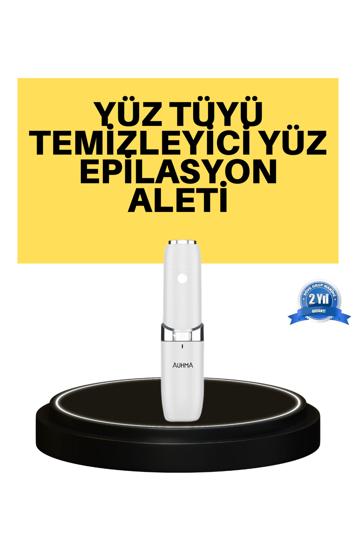 Taşınabilir Yüz Epilatörü Pürüzsüz ve Konforlu Epilasyon