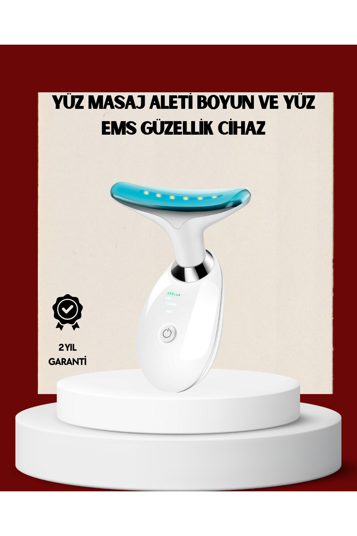 Derin Gözenek Temizleyici ve Cilt Sıkılaştırıcı Masaj Cihazı – Tüm Cilt Tiplerine Uygun