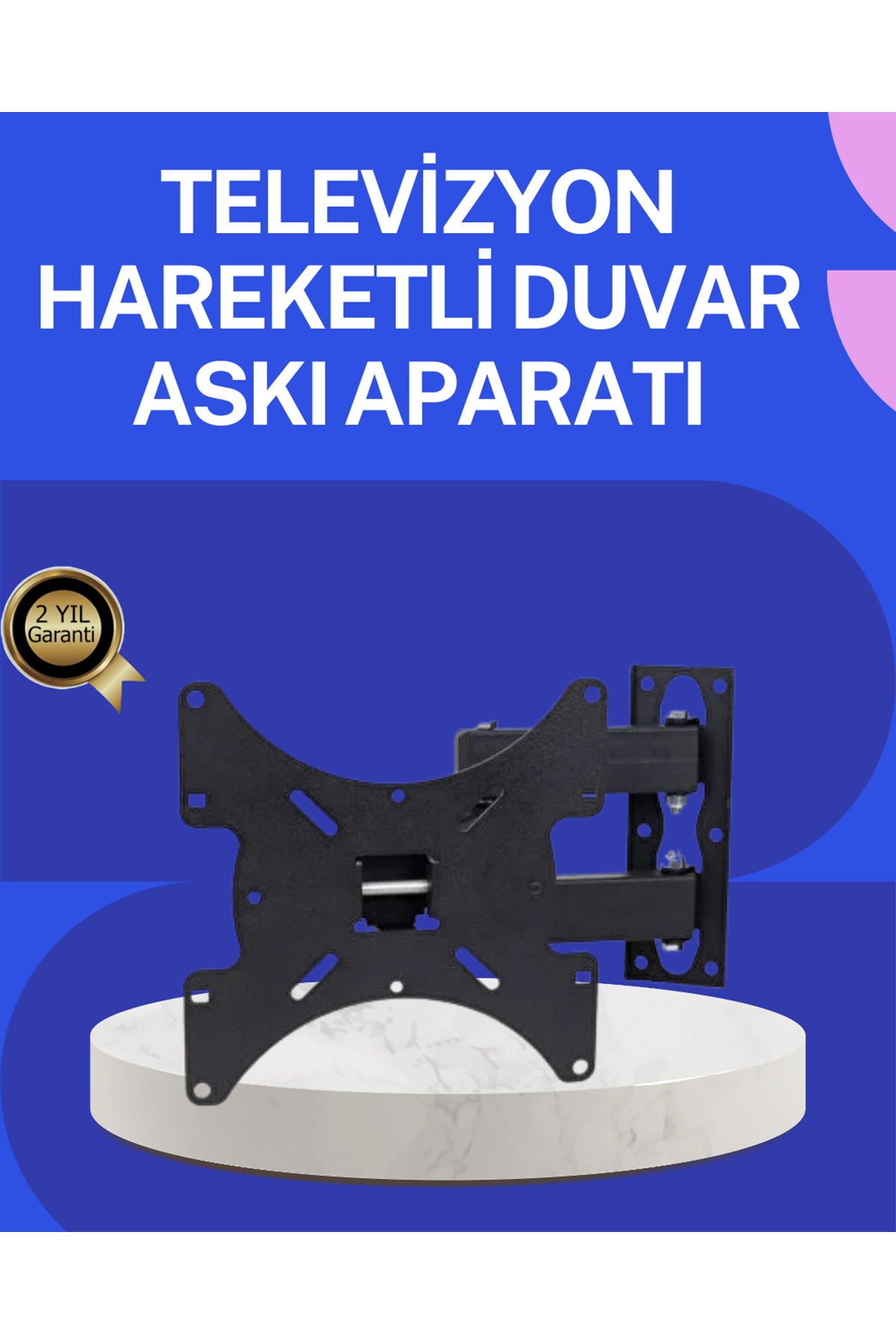 LED LCD TV Duvar Askı Aparatı Hareketli ve Döner