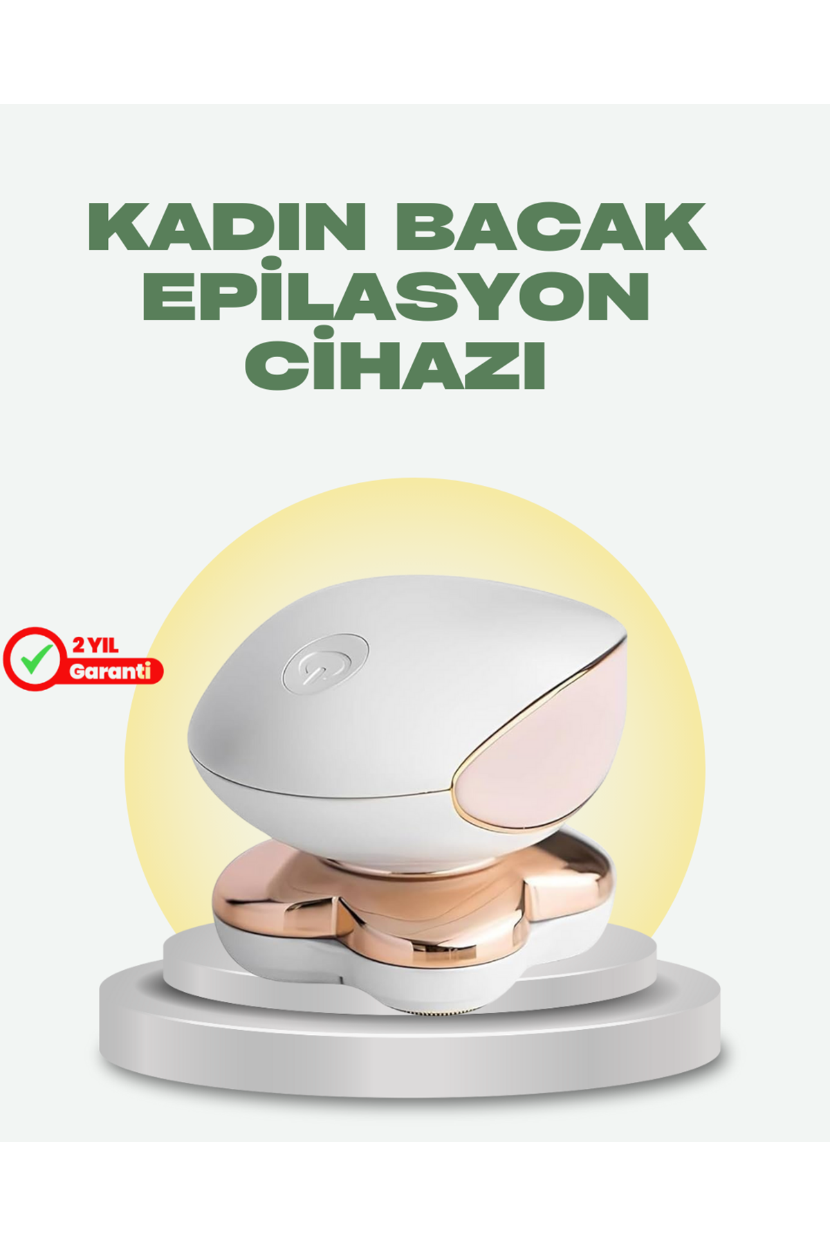 Vücut Tüy Temizleme Cihazı Ağrısız Tıraş Dört Kesici Başlık
