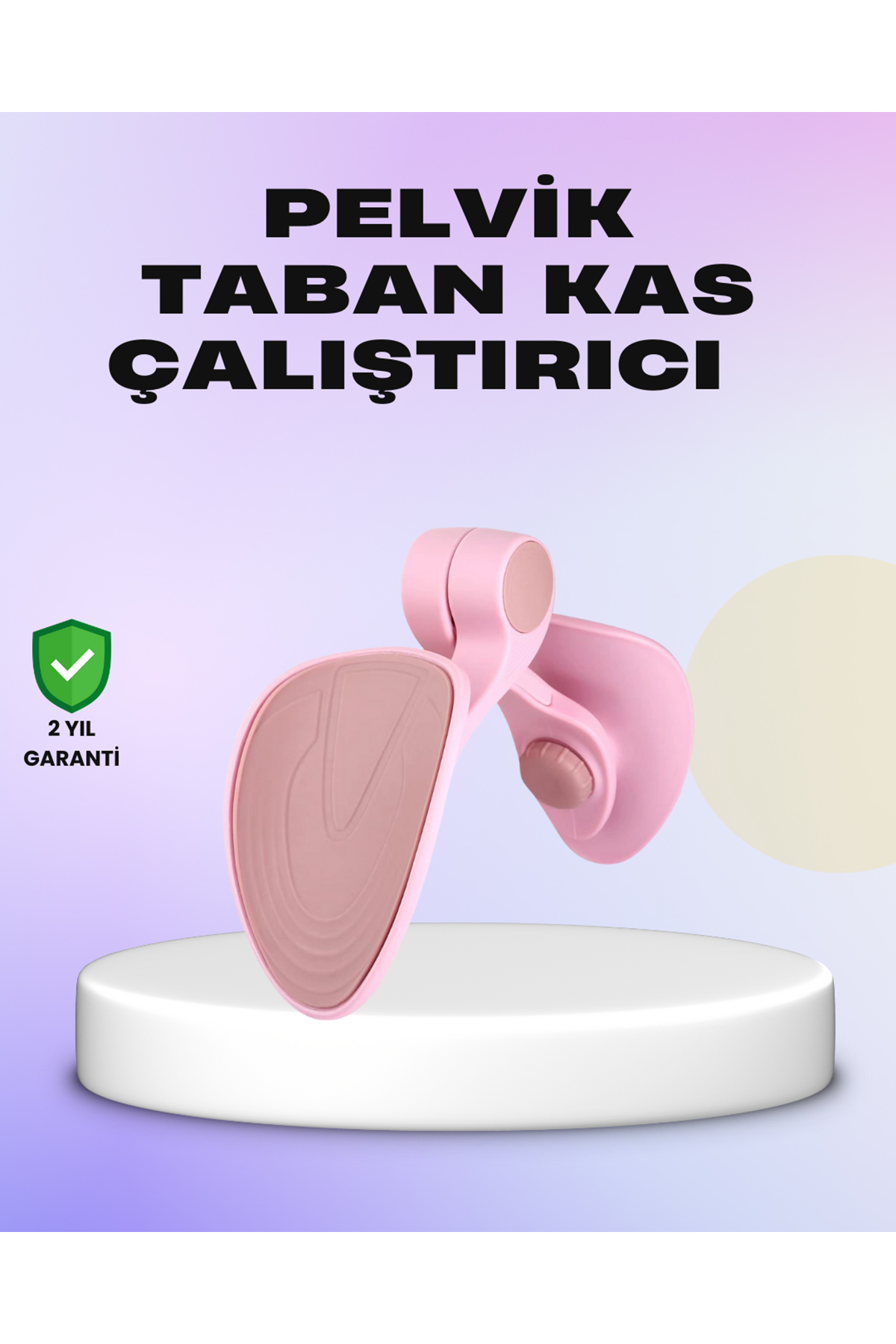 Pelvik Taban ve Uyluk Egzersiz Aleti Ev Tipi Taşınabilir