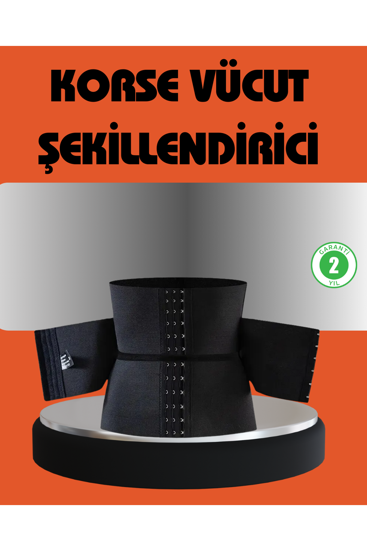 Kum Saati Görünüm Destekleyici Bel Şekillendirici