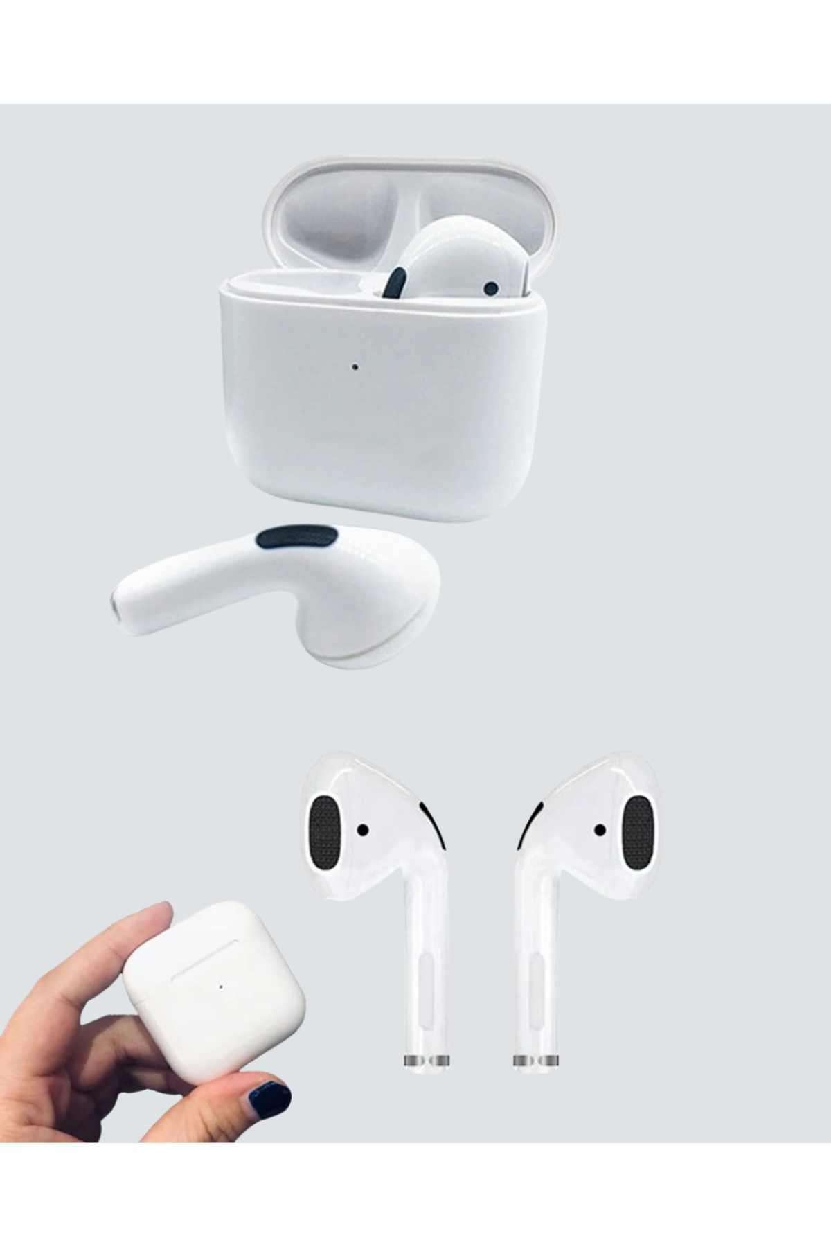 iPhone 11 12 13 14 15 Uyumlu TWS Bluetooth Kulaklık Gürültü Önleyici HiFi Stereo