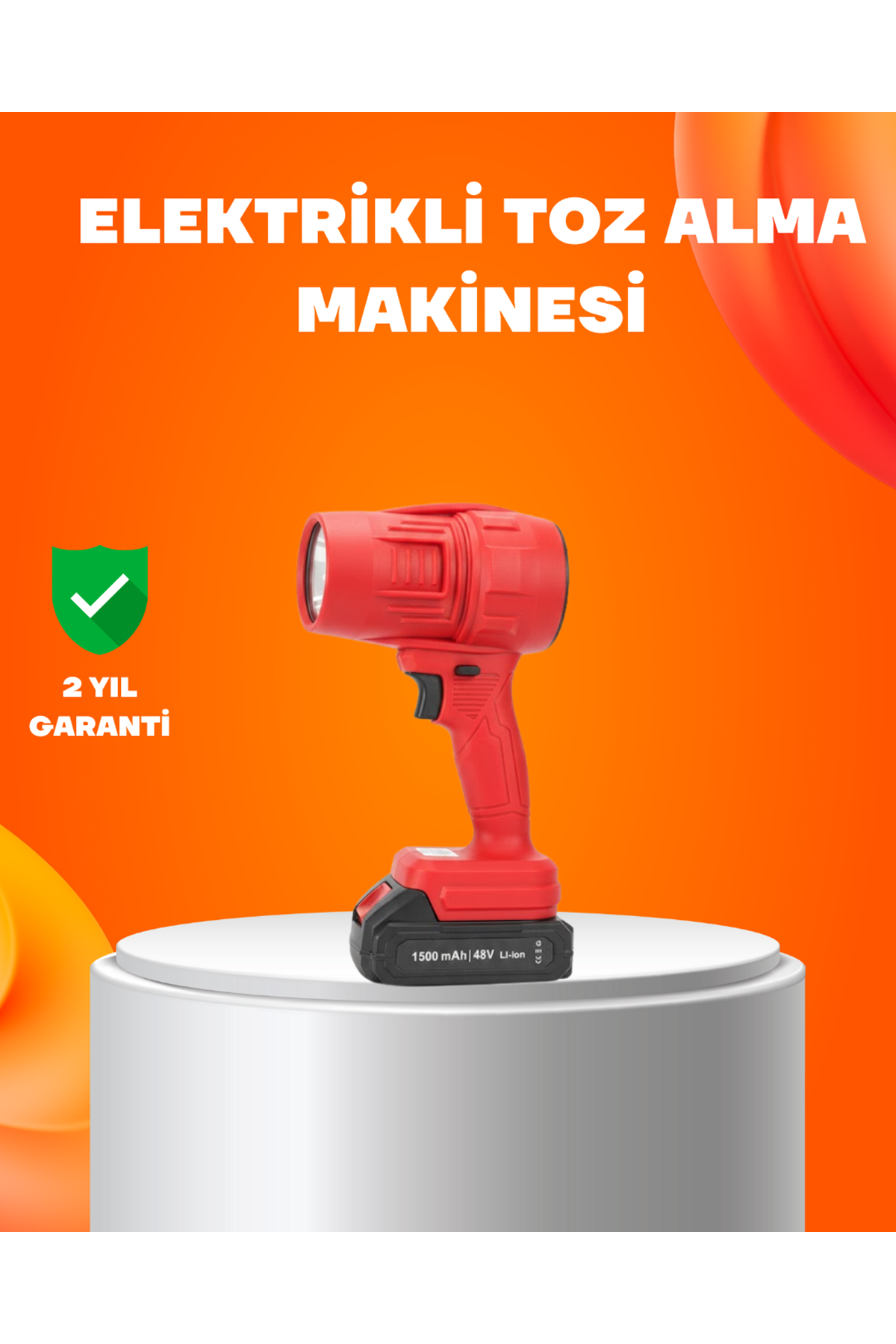 Elektrikli Toz Alma Cihazı Güçlü Hava Üfleme ve Derin Temizlik