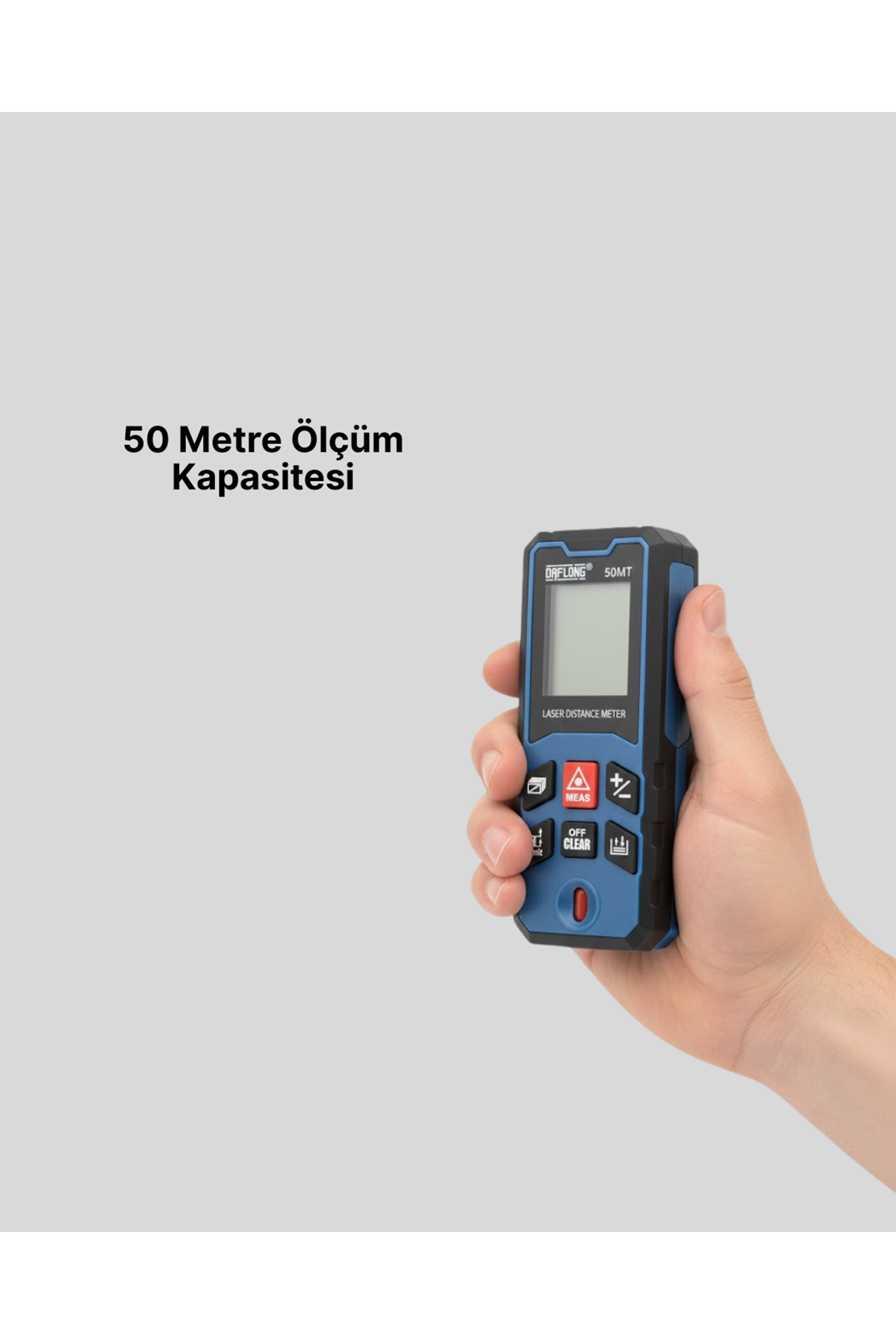 Dijital Lazer Mesafe Ölçüm Cihazı İnşaat ve Ev Kullanımı