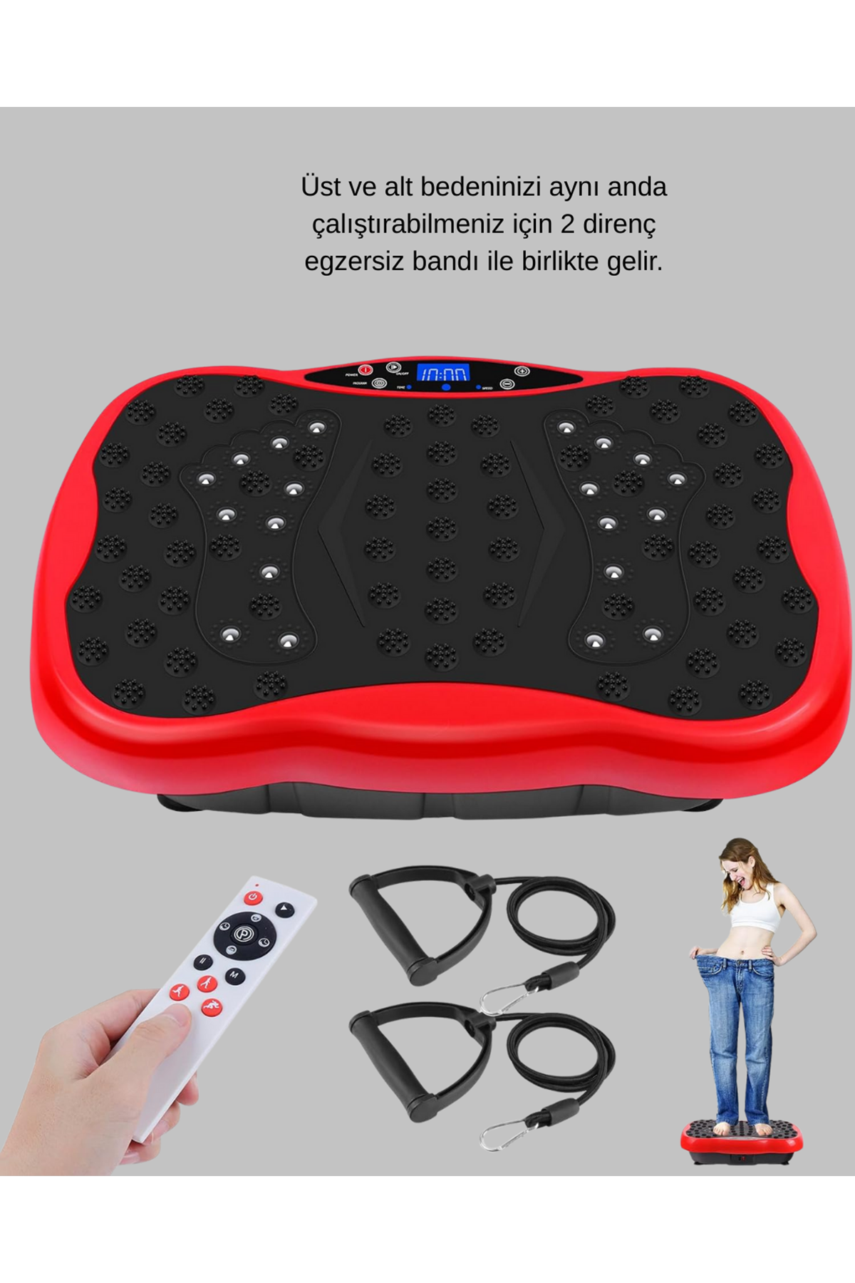 Evde Fitness İçin Titreşimli Plate Spor Platformu