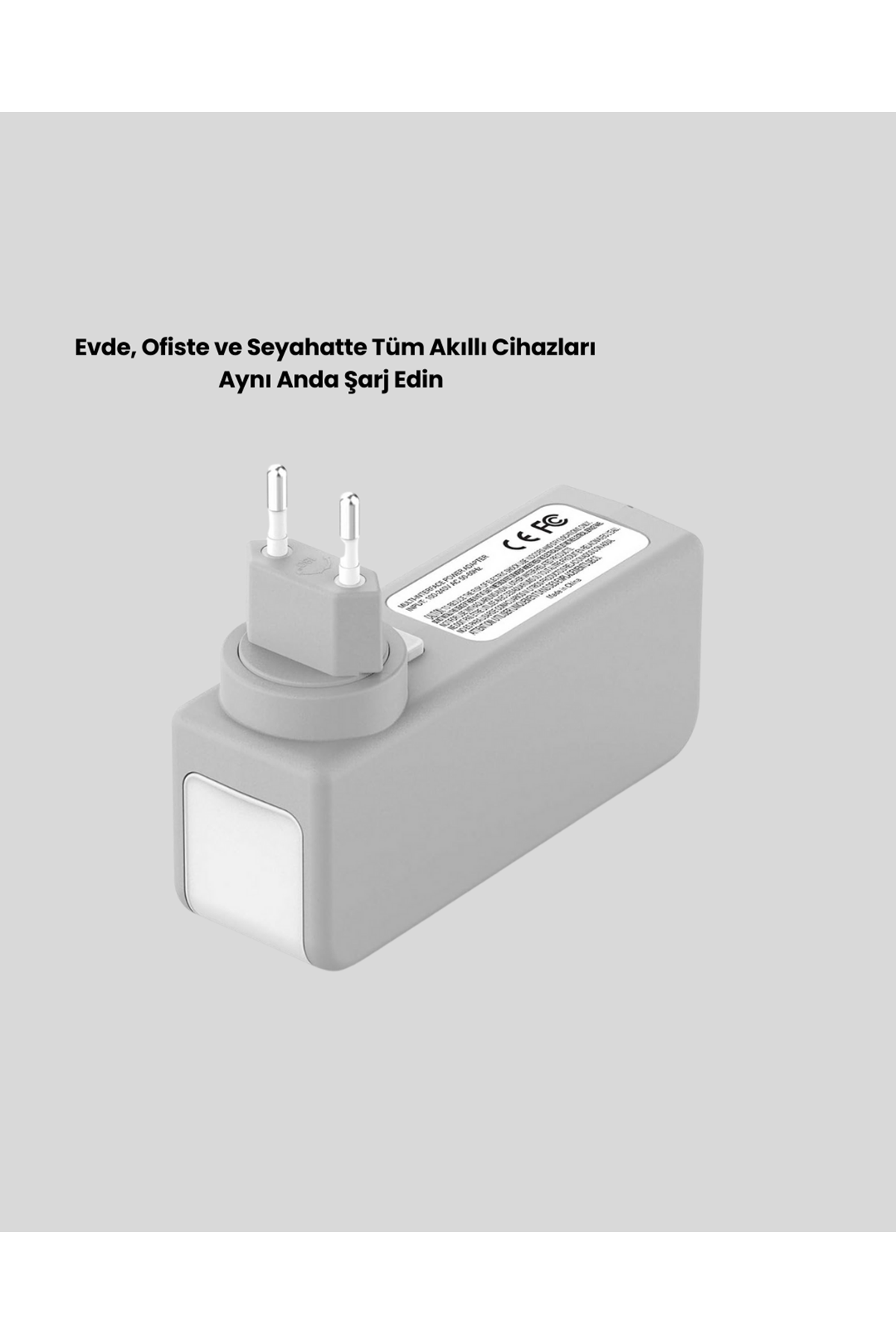 Ev ve Ofis İçin Zaman Kontrollü Çoklu Şarj Cihazı