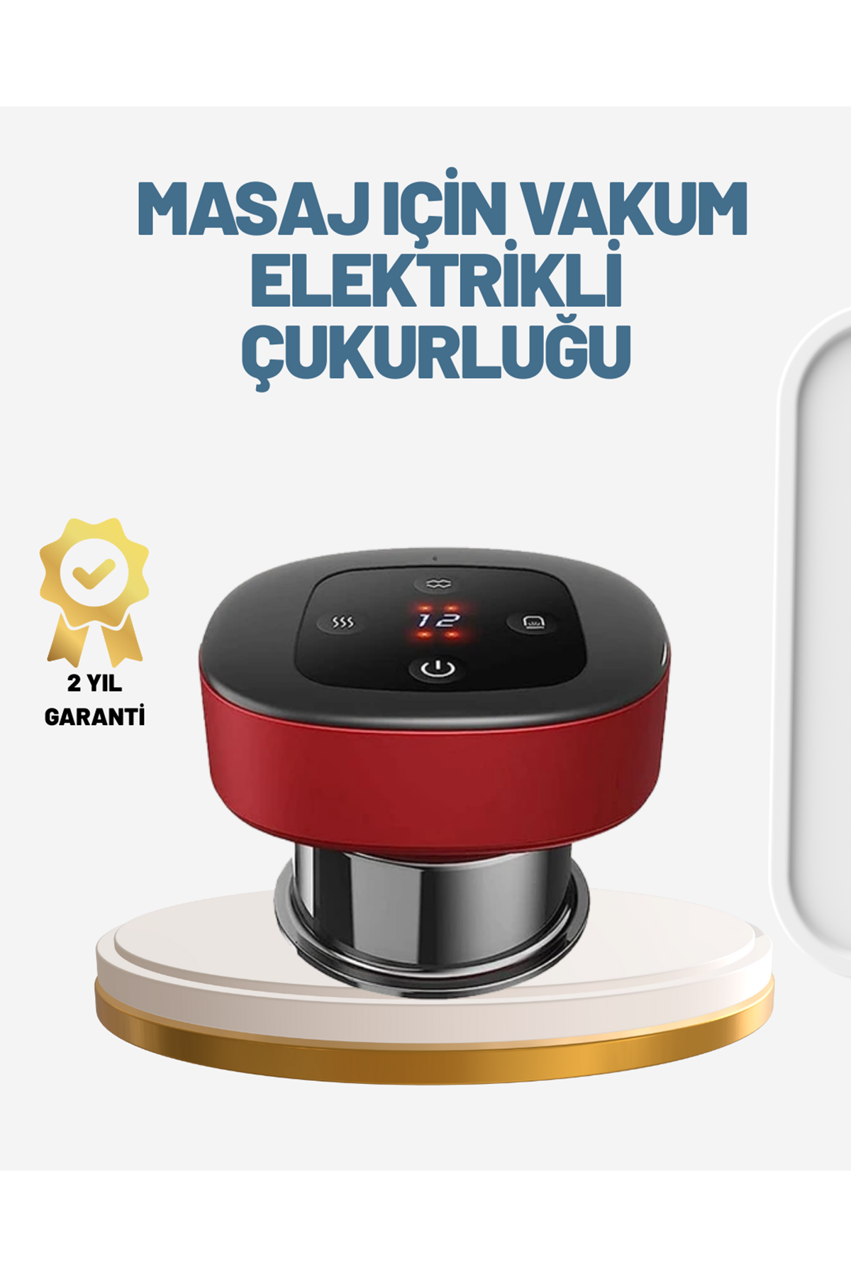 Akıllı Vakumlu Kupa Masaj Cihazı Ağrı Giderici ve Rahatlatıcı Terapi