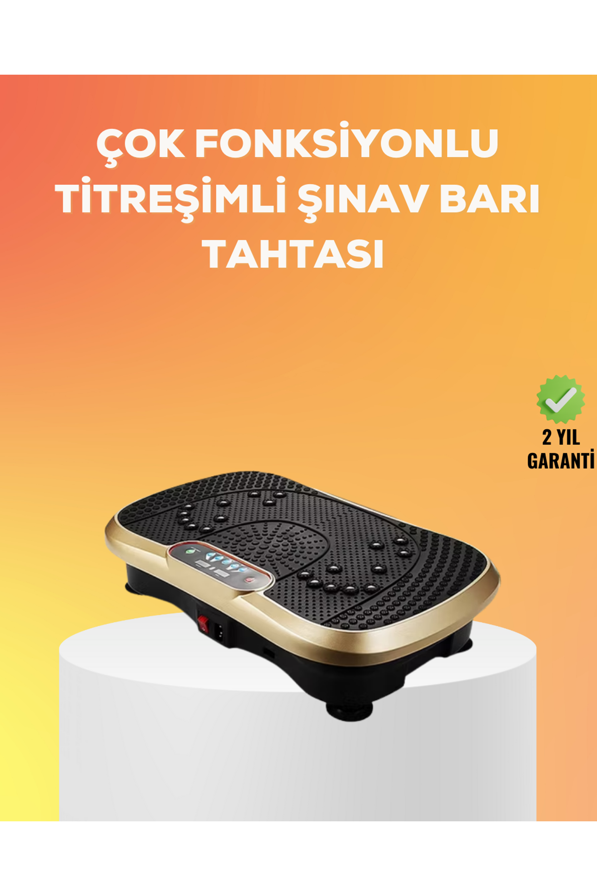 Kas Aktivasyonunu Artıran Titreşimli Egzersiz Makinesi