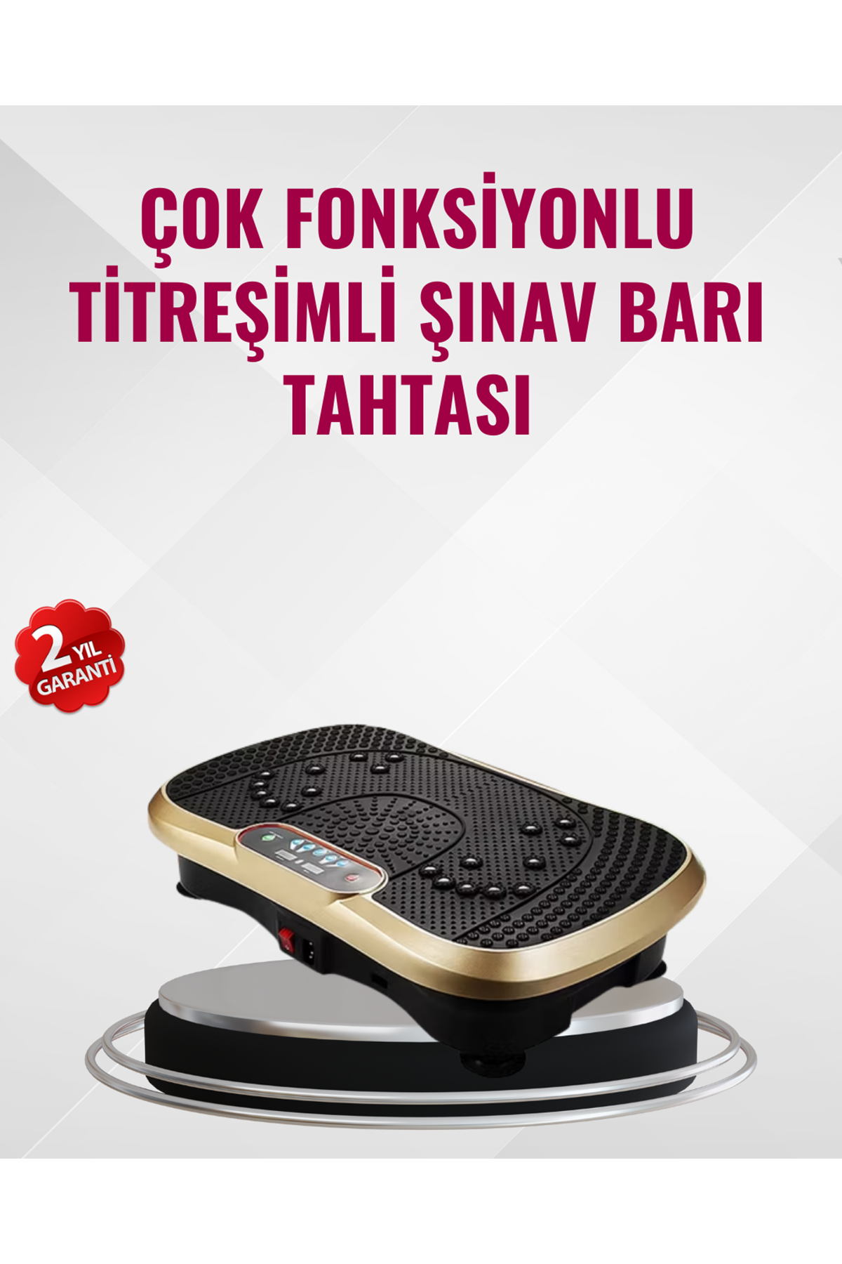 Ev Tipi Titreşimli Spor Aleti Yağ Yakım Destekli Tasarım