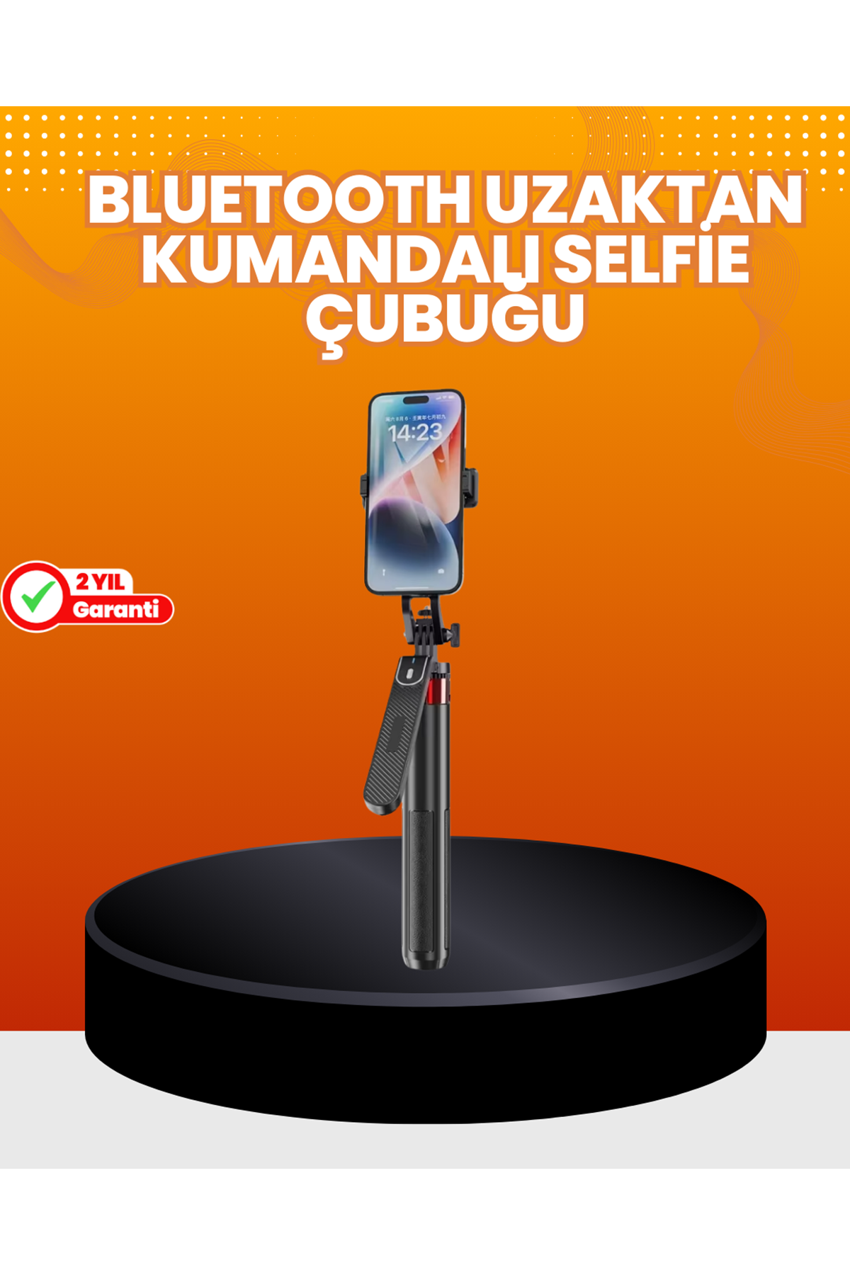 Ayarlanabilir Telefon Tripodu Selfie Stick Çok Açılı Çekim