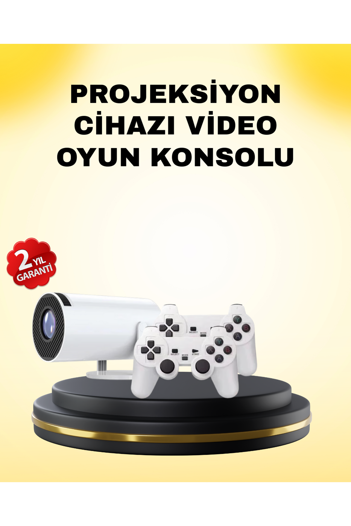 Film Dizi ve Oyun İçin Taşınabilir Kablosuz Mini Projeksiyon