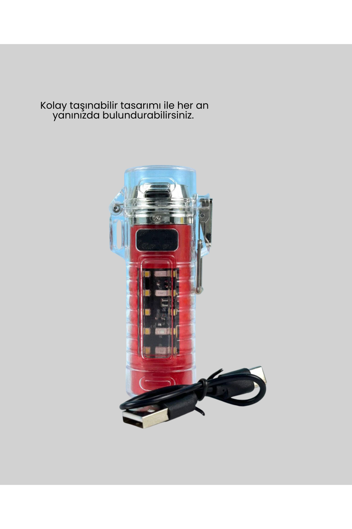 Outdoor Uyumlu Elektrikli Çakmak Fener