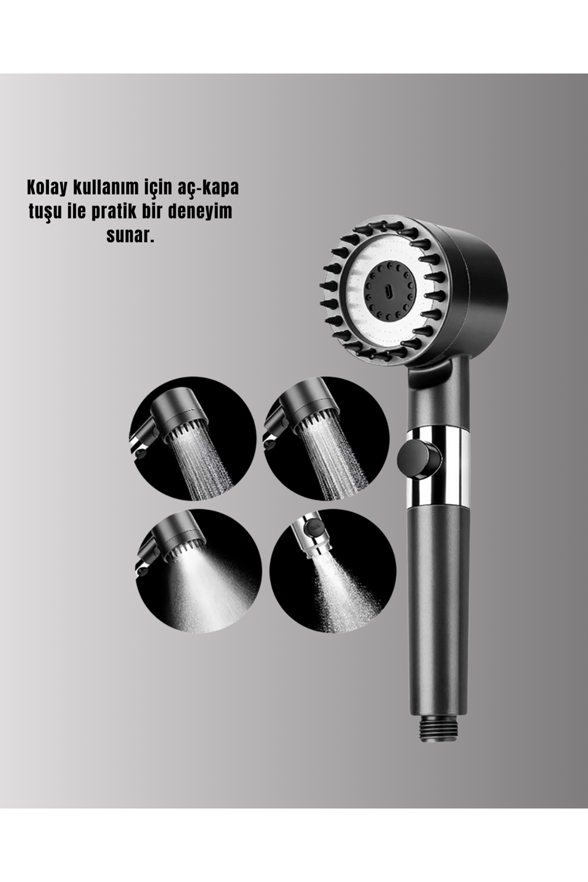 PLASTİK DUŞ BAŞLIĞI FİLTRELİ