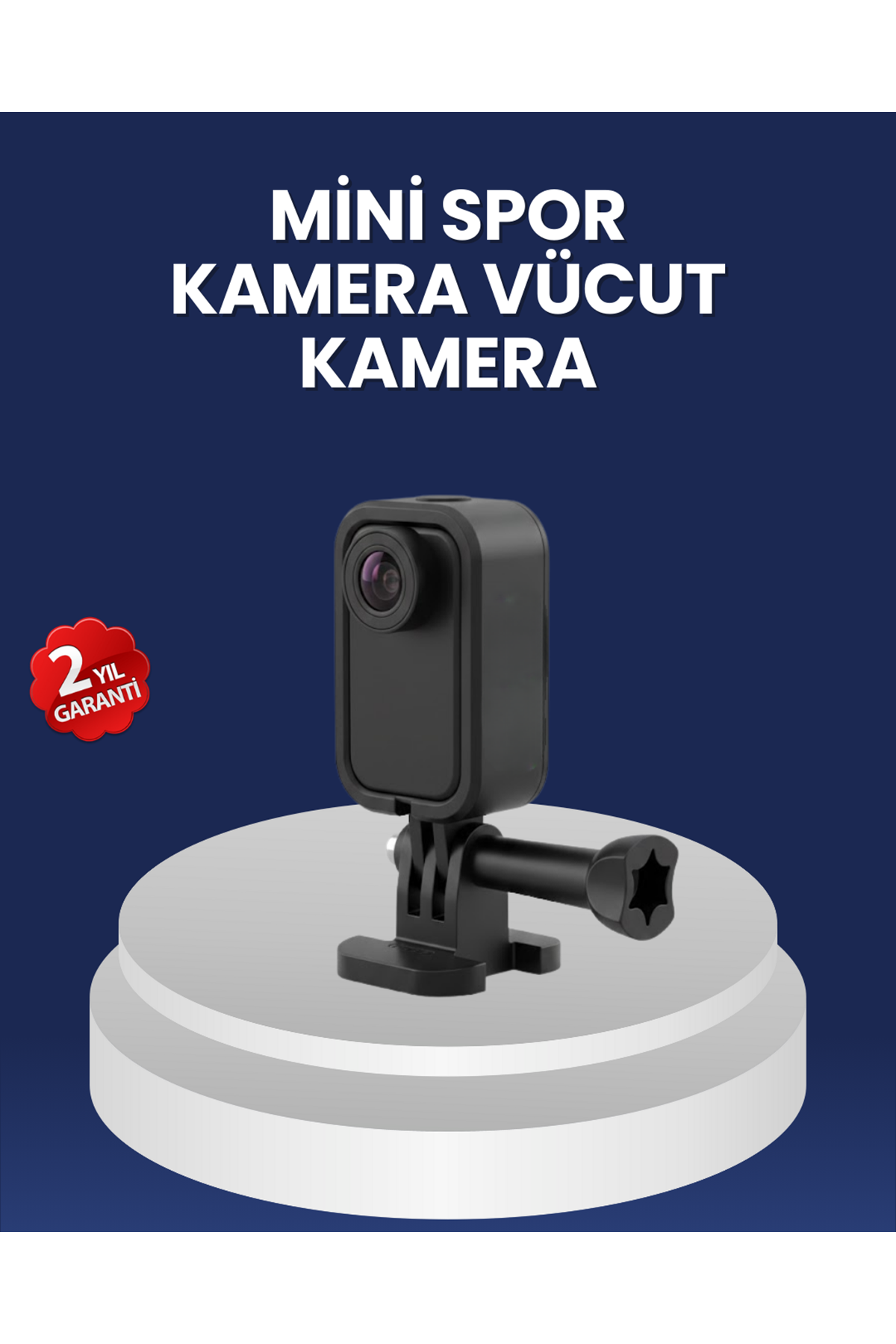 Vlog, Seyahat ve Günlük Video Çekimleri İçin Mini Kamera