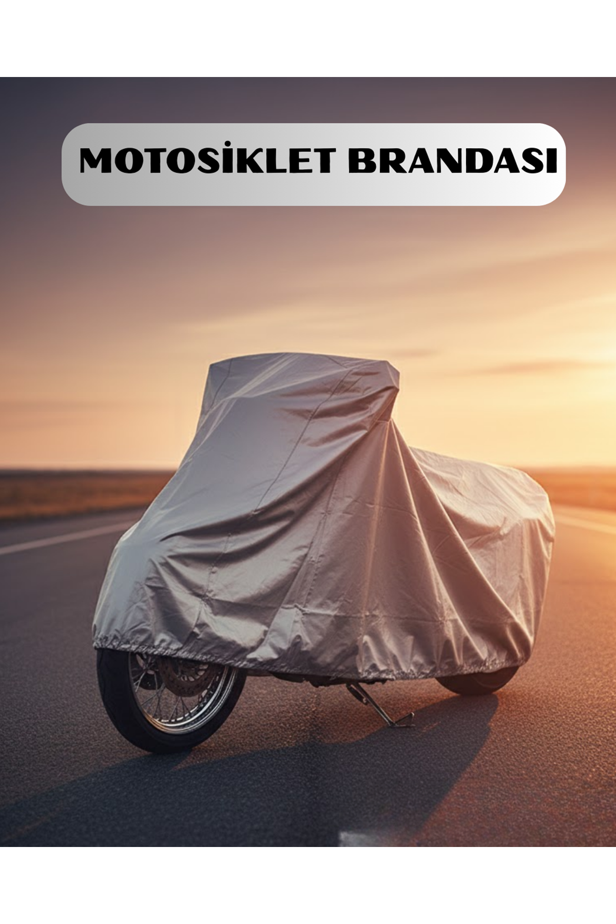 Motosiklet İçin Su Toz ve Güneş Korumalı Branda
